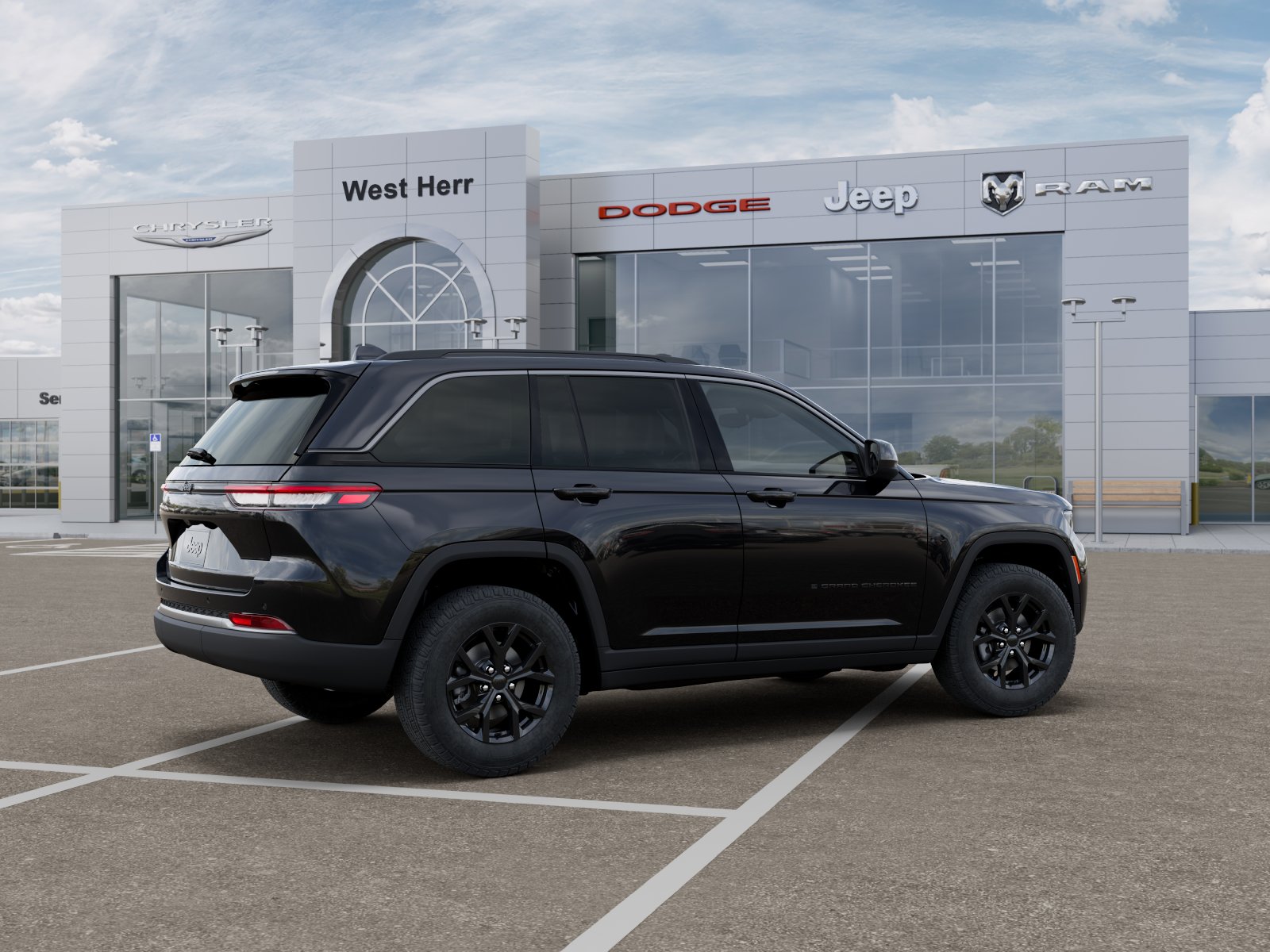 New 2026 Diamond Black Crystal Pearl-Coat Exterior Paint Jeep GRAND CHEROKEE LAREDO ALTITUDE image 104