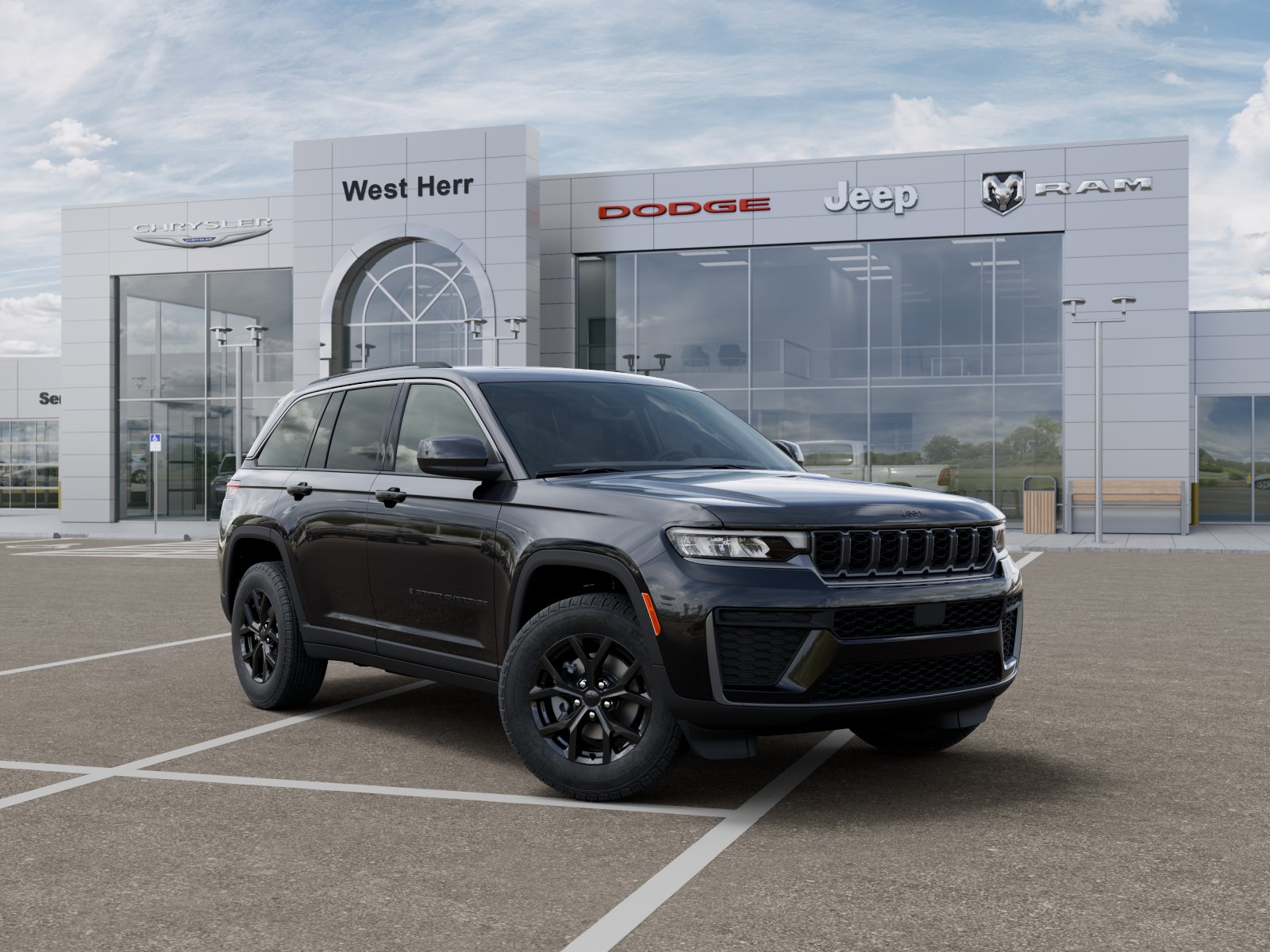 New 2026 Diamond Black Crystal Pearl-Coat Exterior Paint Jeep GRAND CHEROKEE LAREDO ALTITUDE image 105