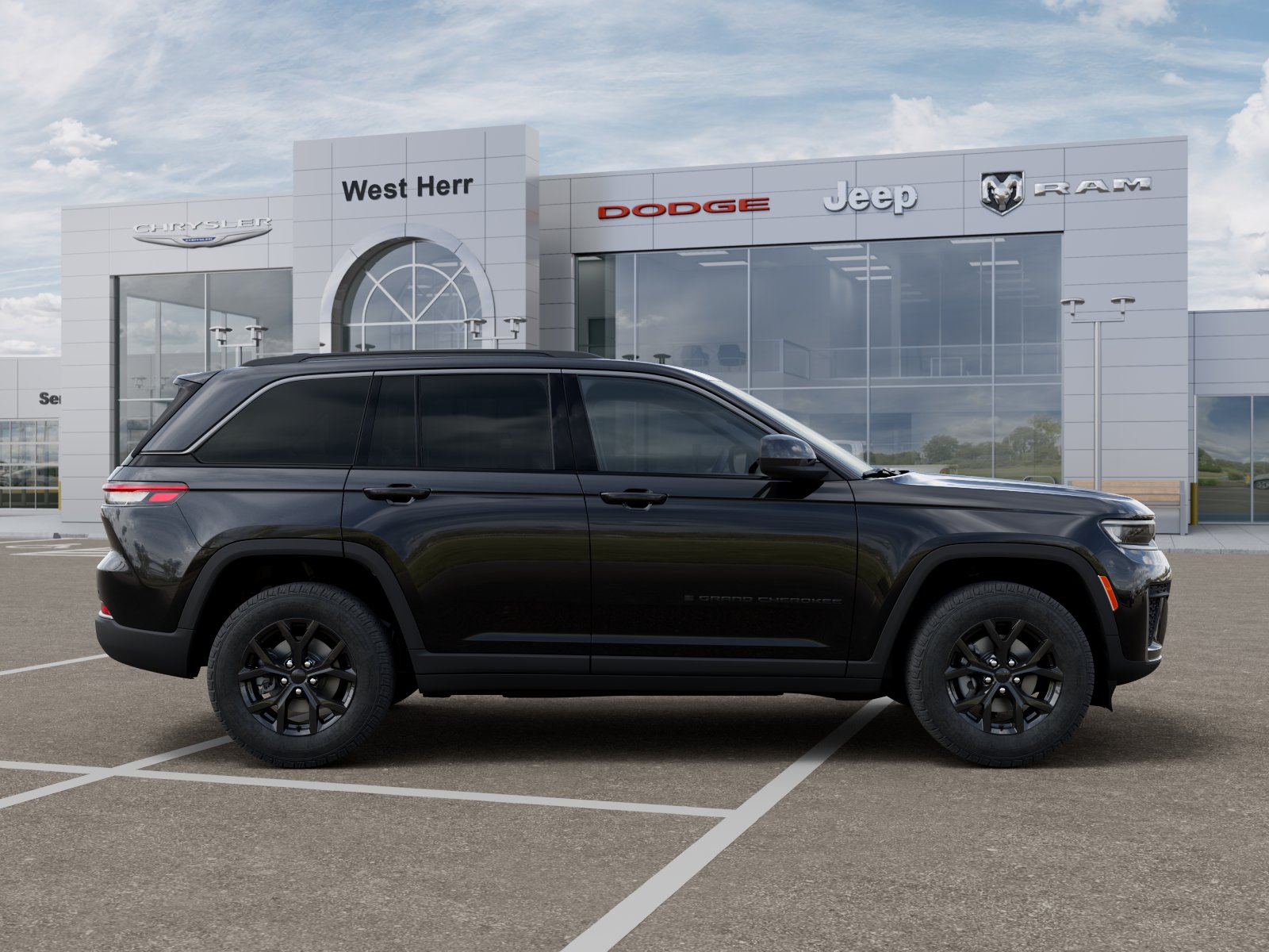 New 2026 Diamond Black Crystal Pearl-Coat Exterior Paint Jeep GRAND CHEROKEE LAREDO ALTITUDE image 121