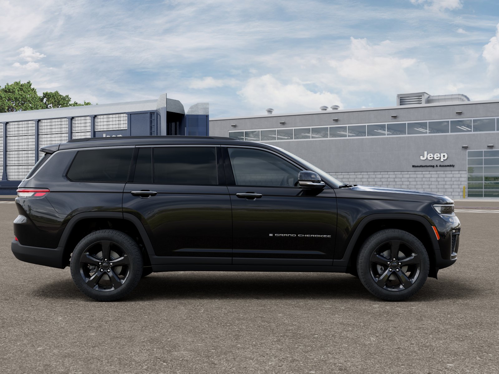 New 2026 Diamond Black Crystal Pearl-Coat Exterior Paint Jeep Limited image 21