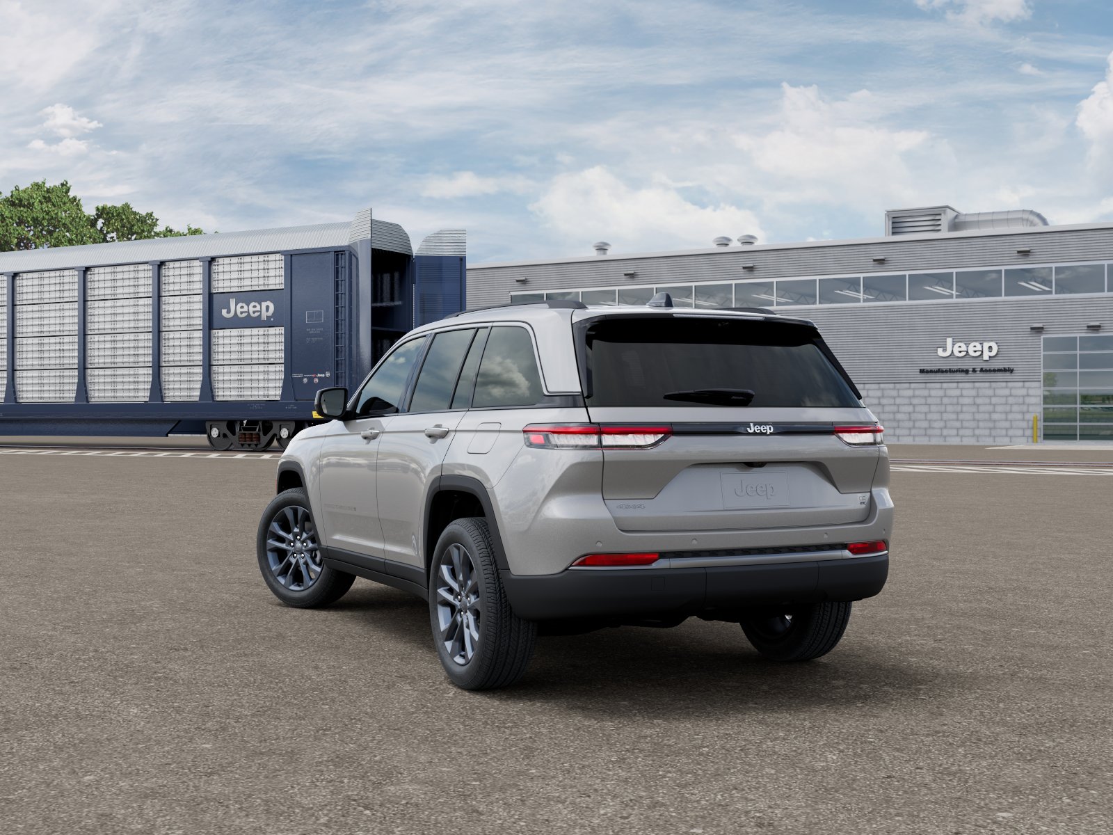 New 2026 Silver Zynith Exterior Paint Jeep 85th Anniversary Edition image 3