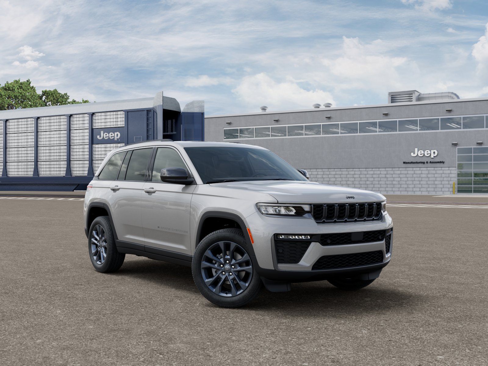 New 2026 Silver Zynith Exterior Paint Jeep 85th Anniversary Edition image 5