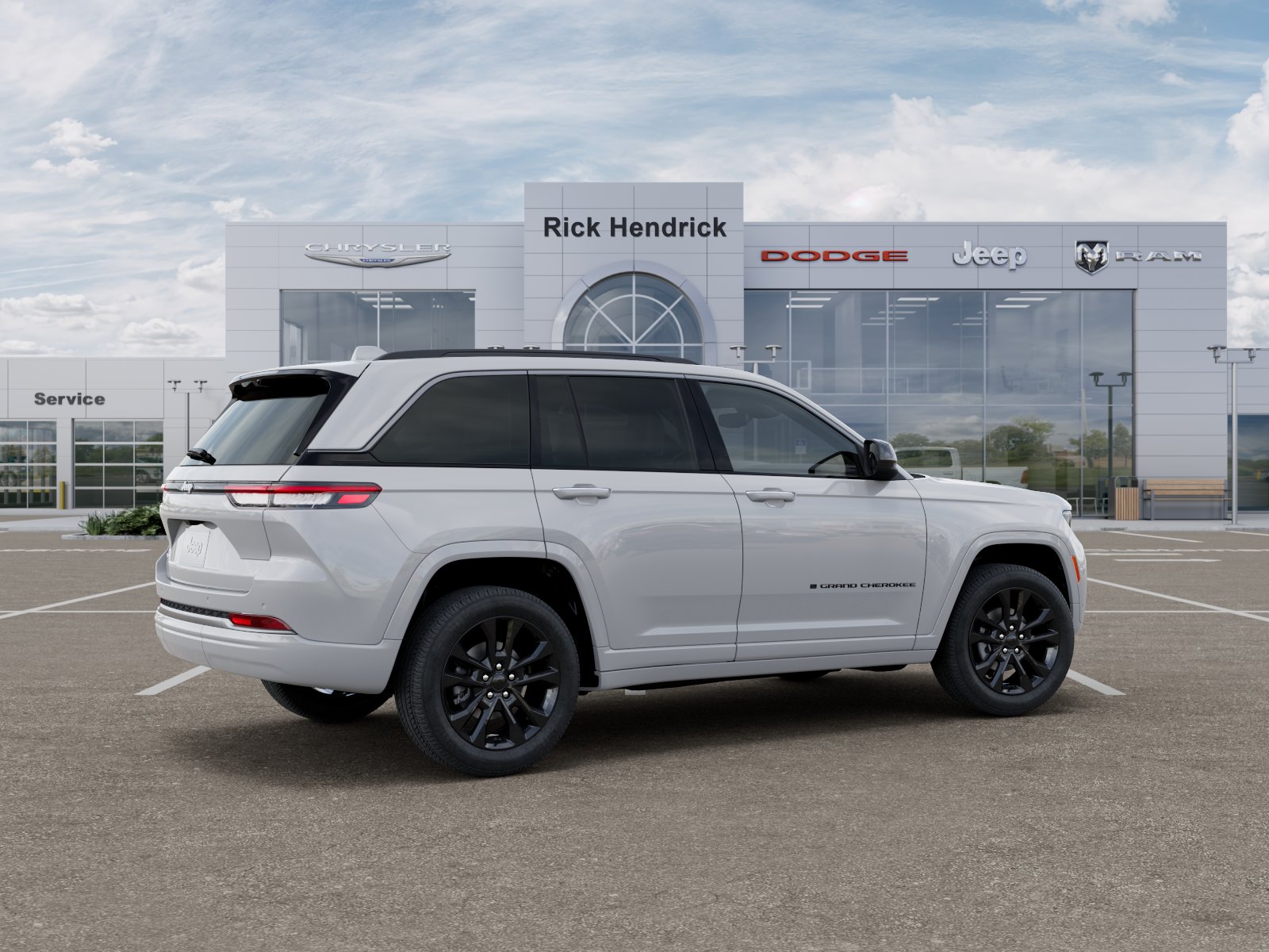 New 2026 Bright White Clear-Coat Exterior Paint Jeep Limited image 5