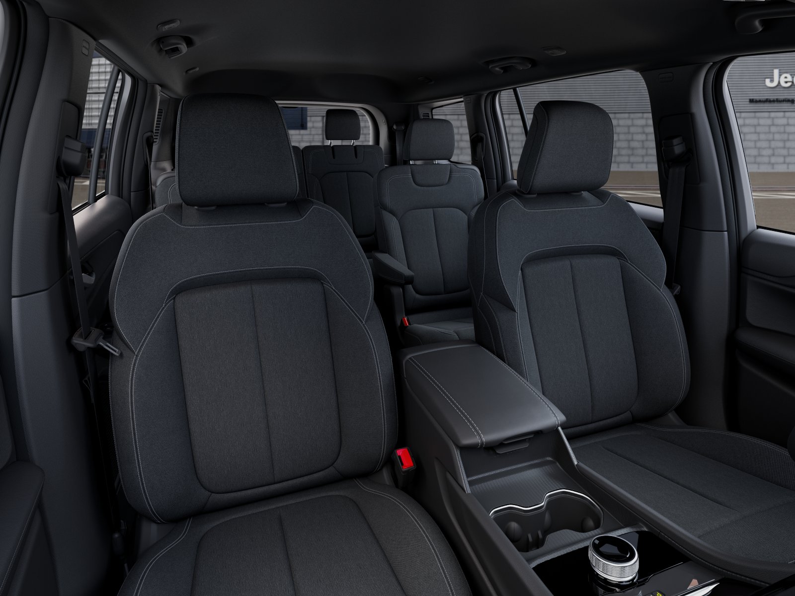 New 2026 Bright White Clear-Coat Exterior Paint Jeep Laredo X image 16