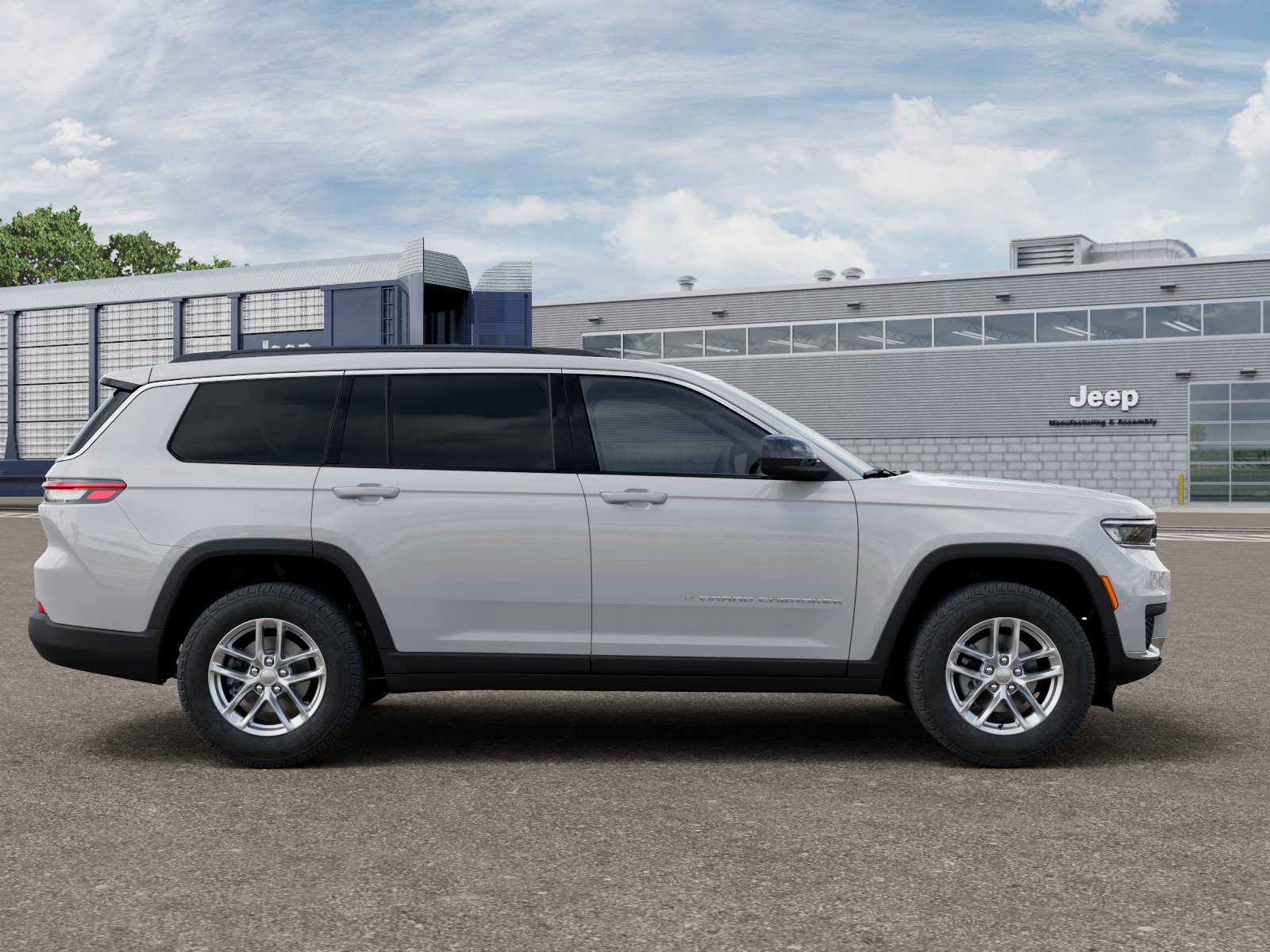 New 2026 Bright White Clear-Coat Exterior Paint Jeep Laredo X image 21