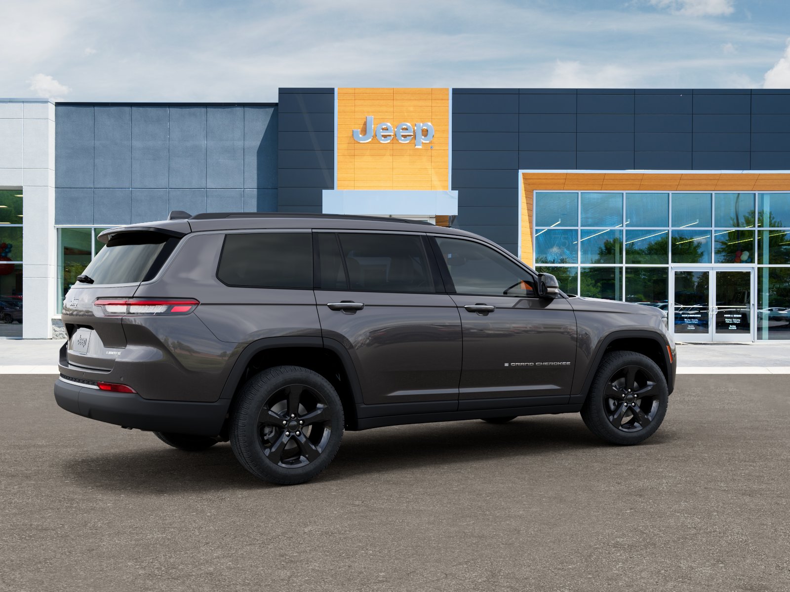 New 2026 Baltic Gray Metallic Clear-Coat Exterior Paint Jeep Limited image 30