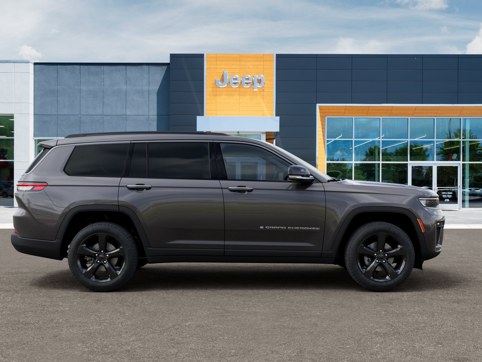 New 2026 Baltic Gray Metallic Clear-Coat Exterior Paint Jeep Limited image 47