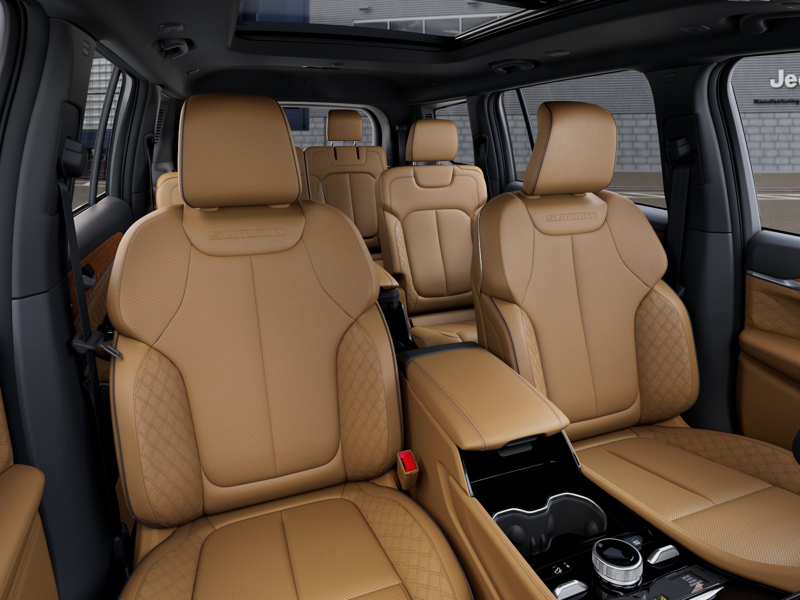New 2026 Bright White Clear-Coat Exterior Paint Jeep Summit image 9