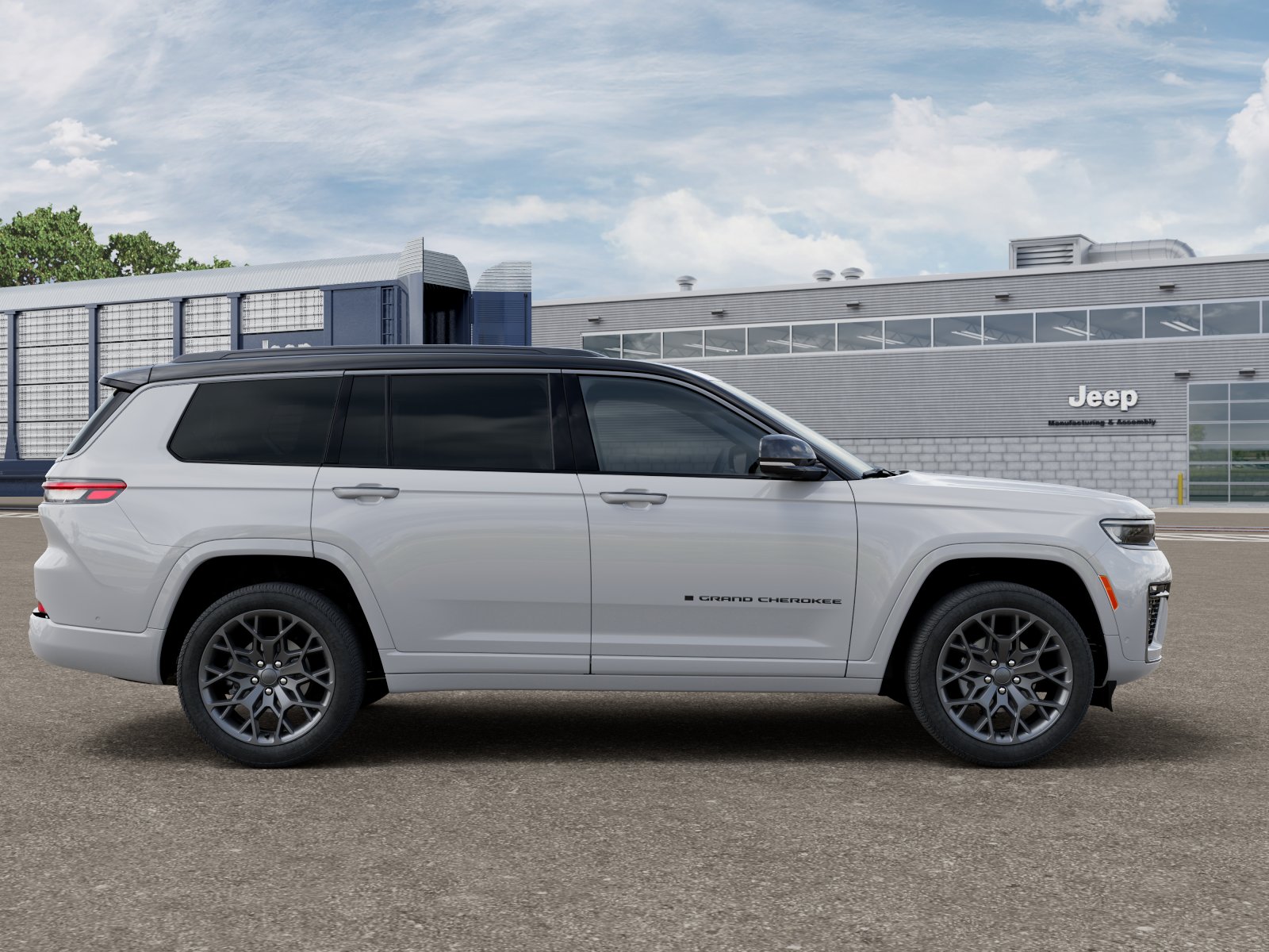 New 2026 Bright White Clear-Coat Exterior Paint Jeep Summit image 12