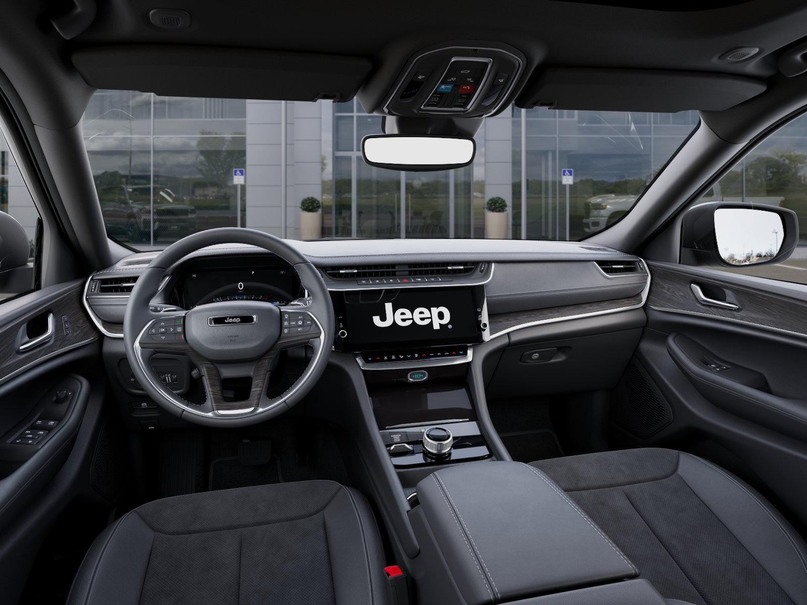 New 2026 Bright White Clear-Coat Exterior Paint Jeep Laredo Altitude image 49