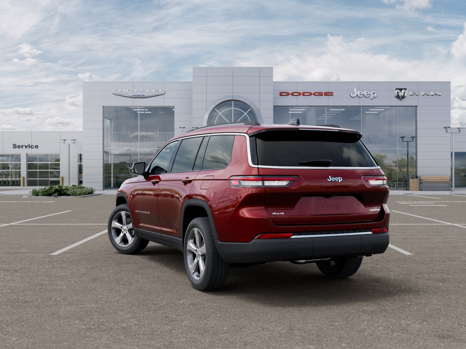 New 2026 Velvet Red Pearl-Coat Exterior Paint Jeep Limited image 29