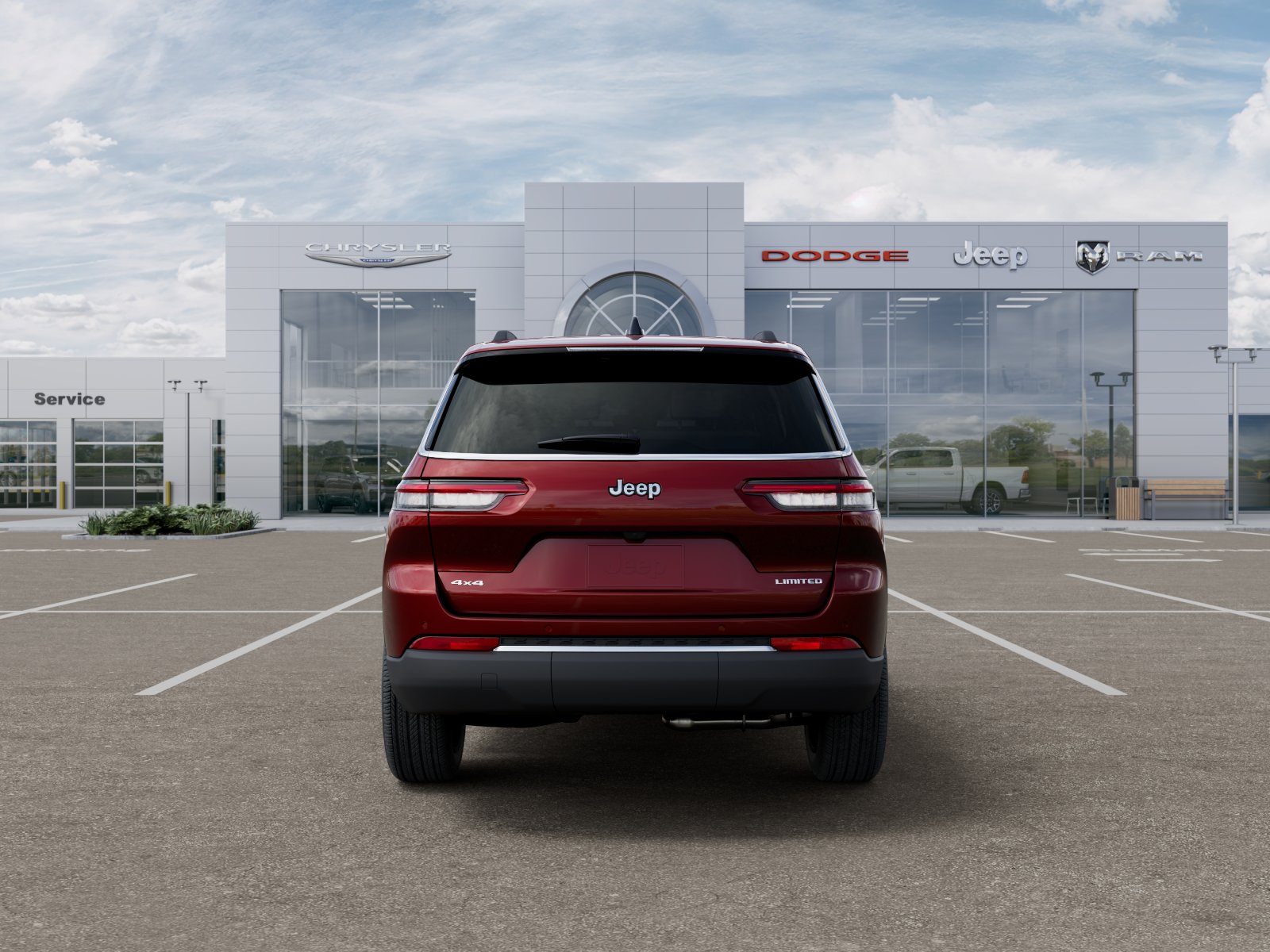 New 2026 Velvet Red Pearl-Coat Exterior Paint Jeep Limited image 33