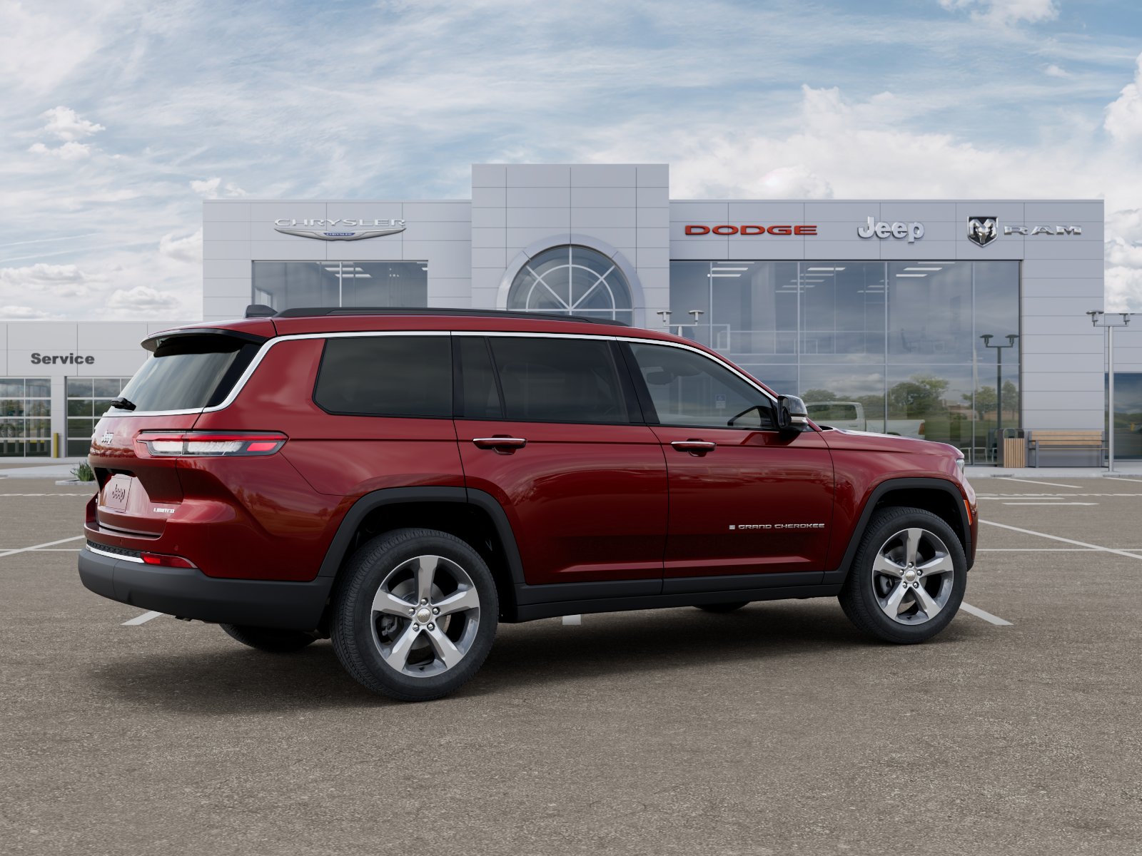 New 2026 Velvet Red Pearl-Coat Exterior Paint Jeep Limited image 30