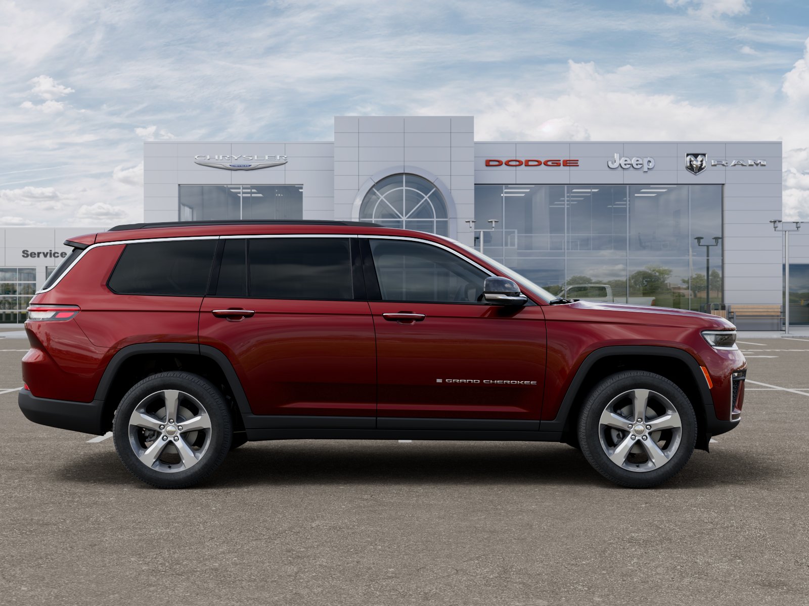 New 2026 Velvet Red Pearl-Coat Exterior Paint Jeep Limited image 47