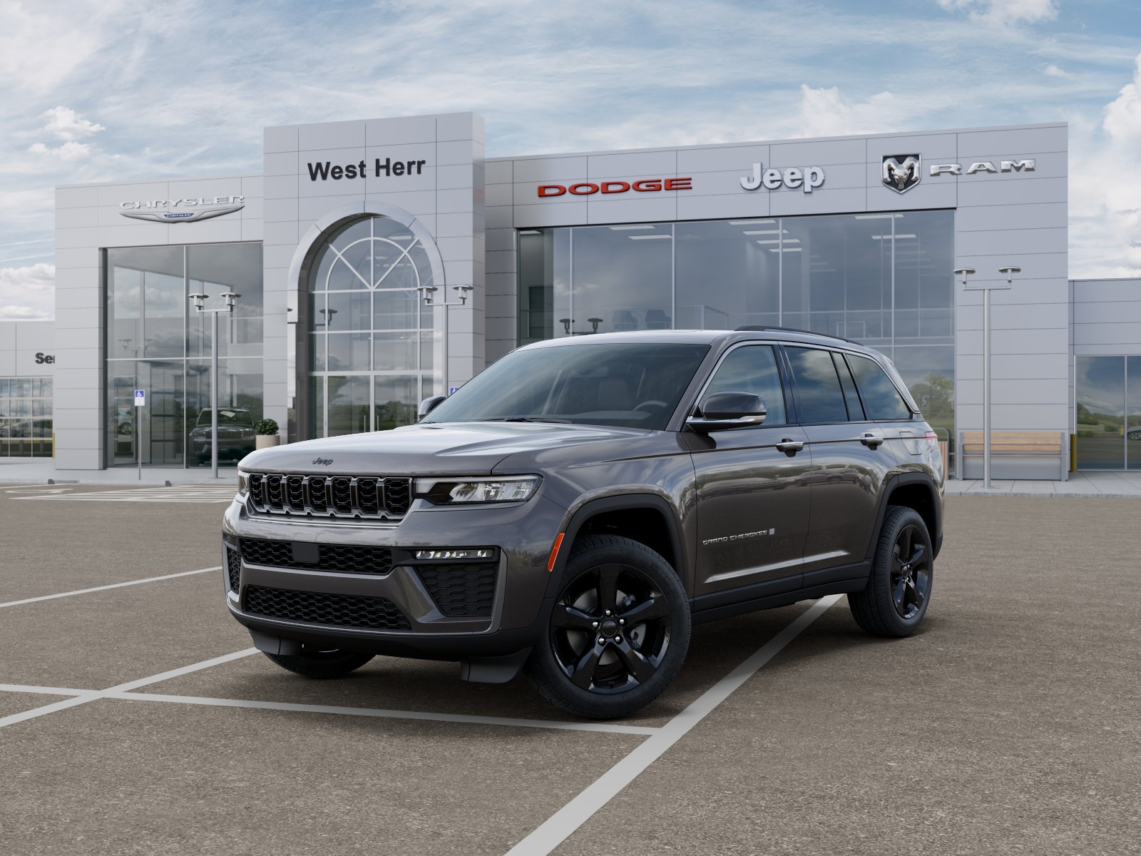New 2026 Baltic Gray Metallic Clear-Coat Exterior Paint Jeep GRAND CHEROKEE LIMITED 4X4 image 101