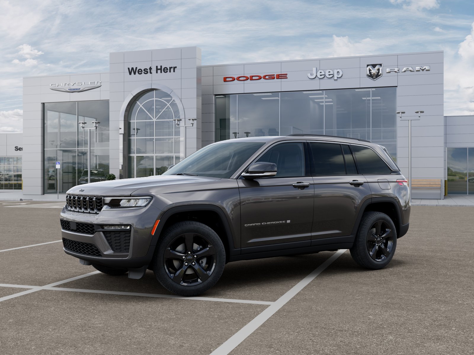 New 2026 Baltic Gray Metallic Clear-Coat Exterior Paint Jeep GRAND CHEROKEE LIMITED 4X4 image 102