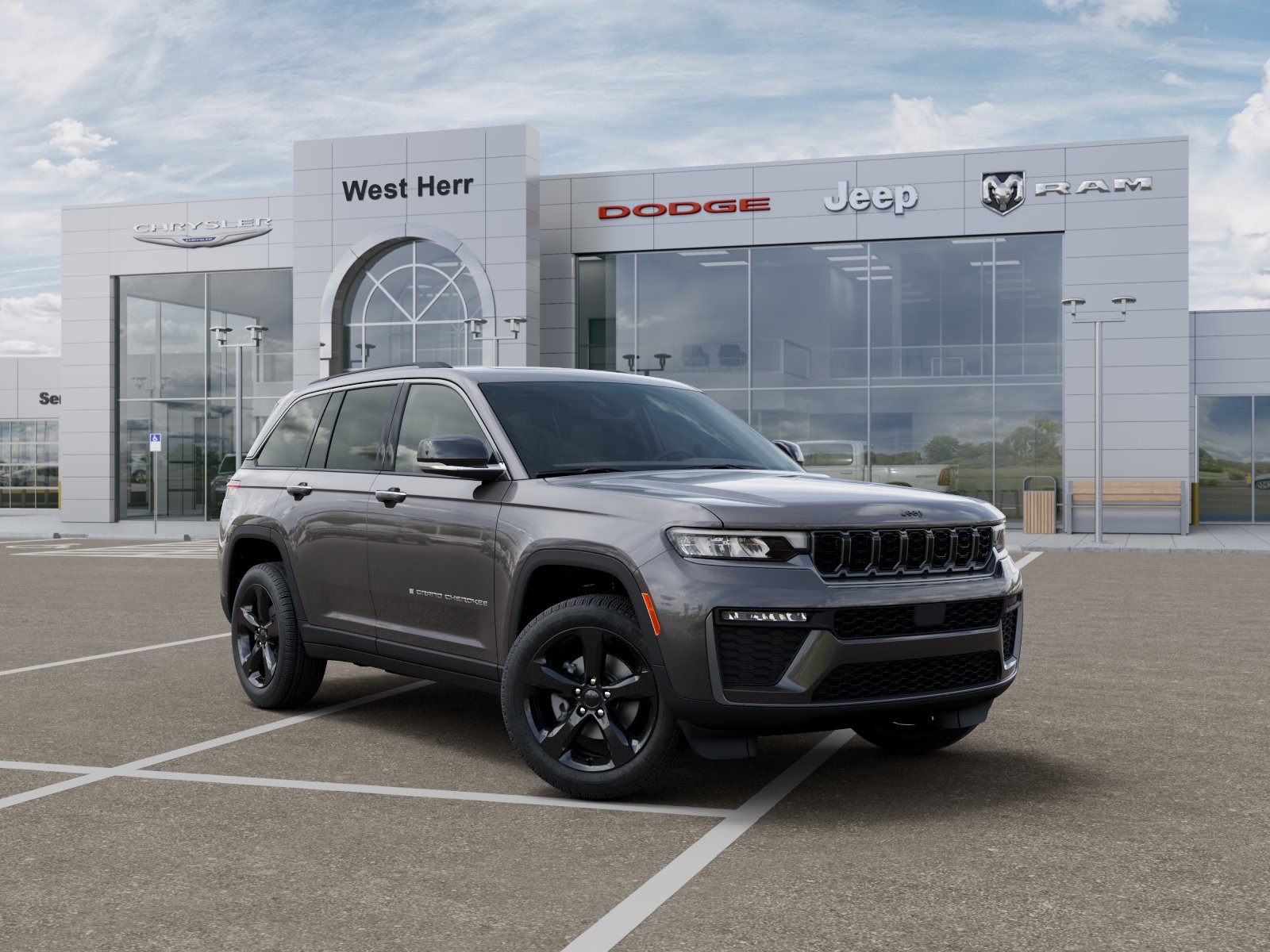 New 2026 Baltic Gray Metallic Clear-Coat Exterior Paint Jeep GRAND CHEROKEE LIMITED 4X4 image 105