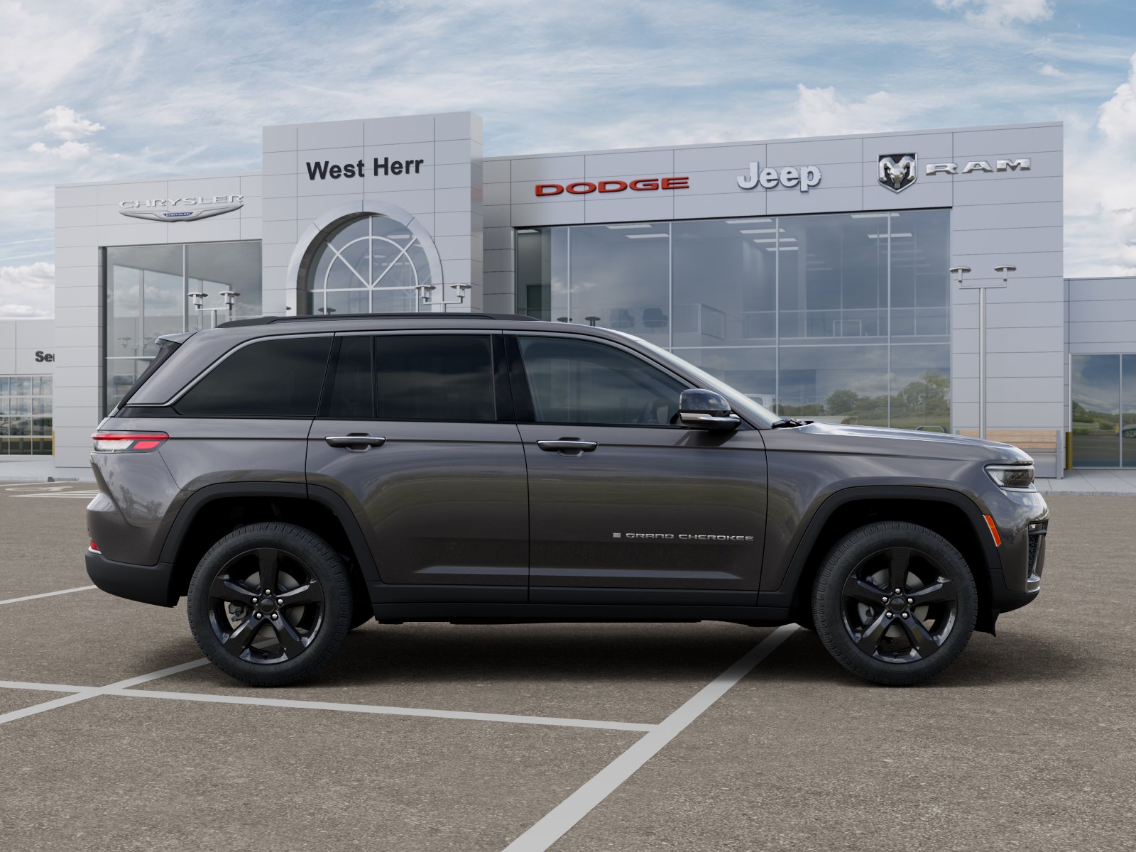 New 2026 Baltic Gray Metallic Clear-Coat Exterior Paint Jeep GRAND CHEROKEE LIMITED 4X4 image 121