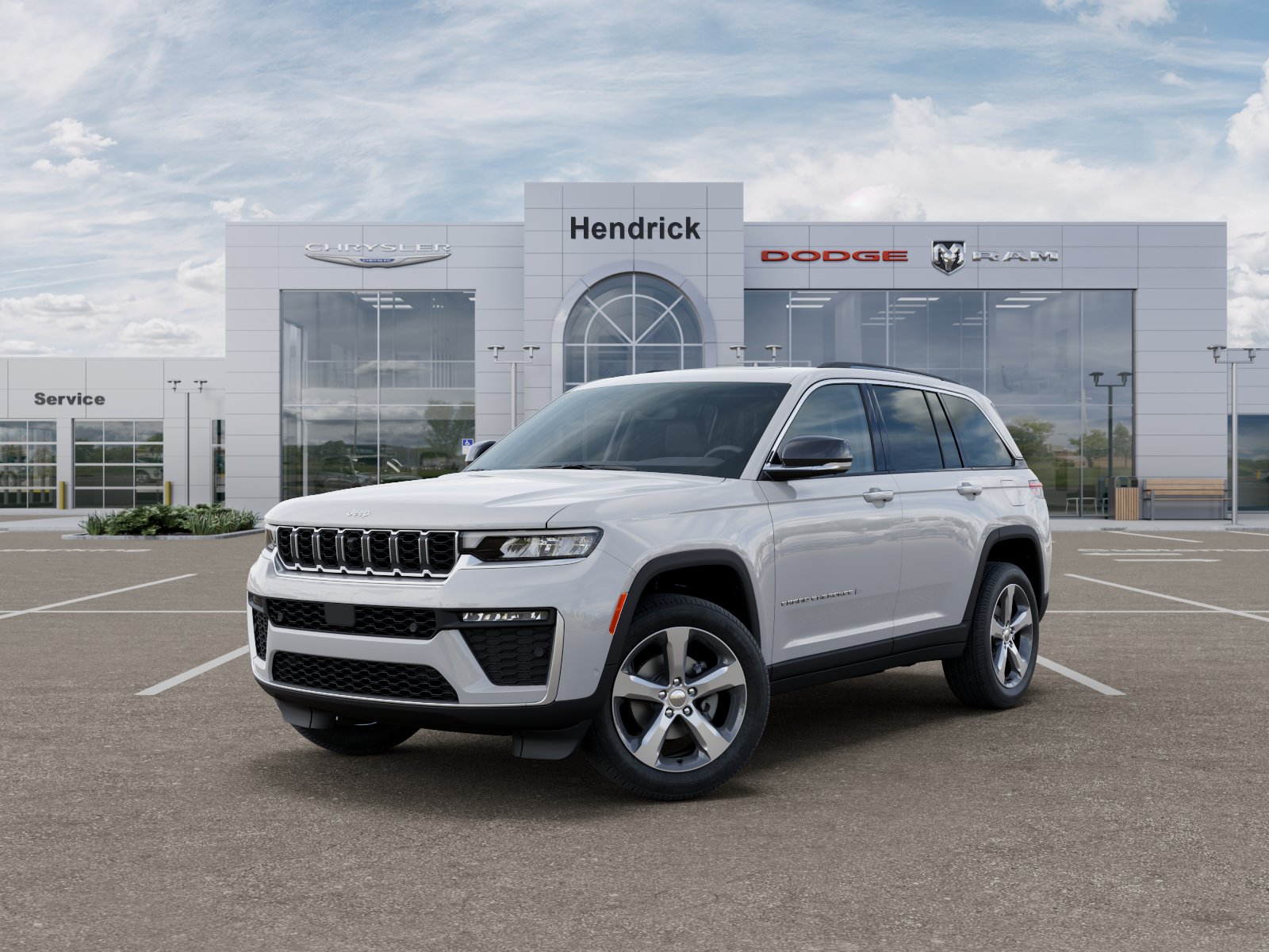 New 2026 Bright White Clear-Coat Exterior Paint Jeep Limited image 38