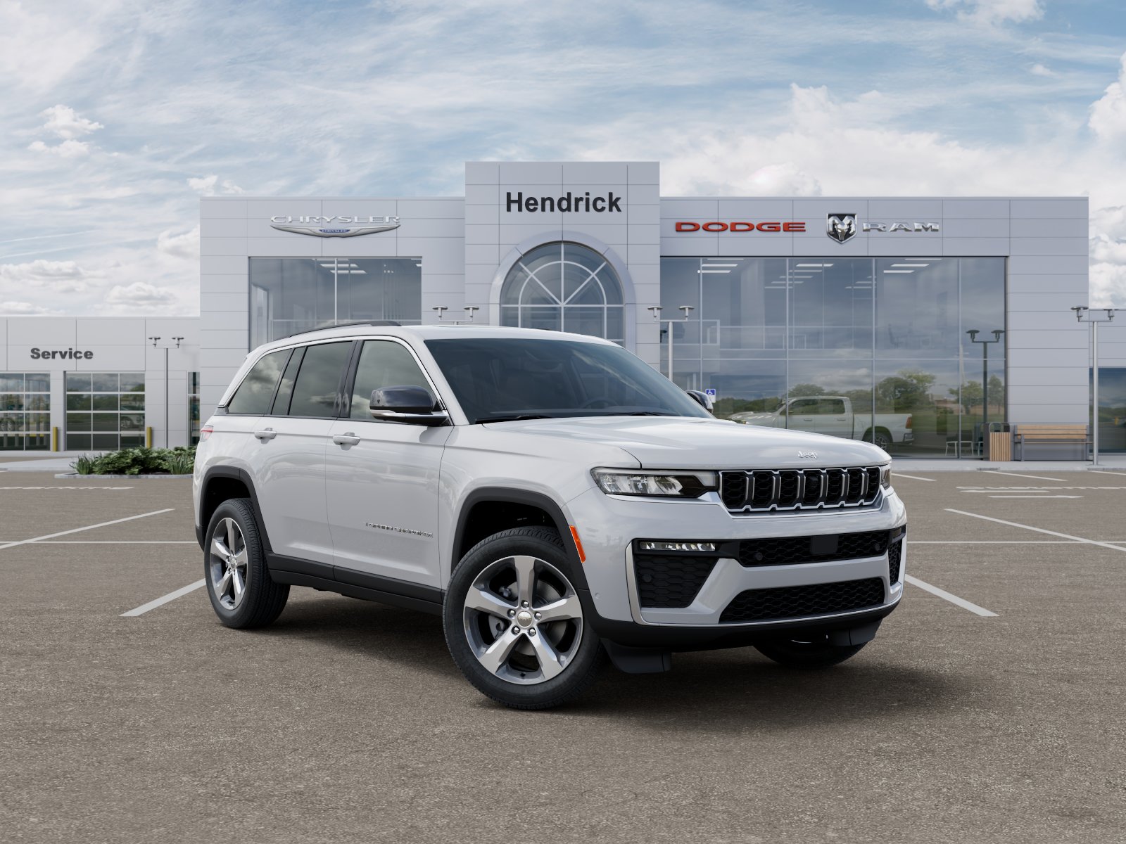 New 2026 Bright White Clear-Coat Exterior Paint Jeep Limited image 37