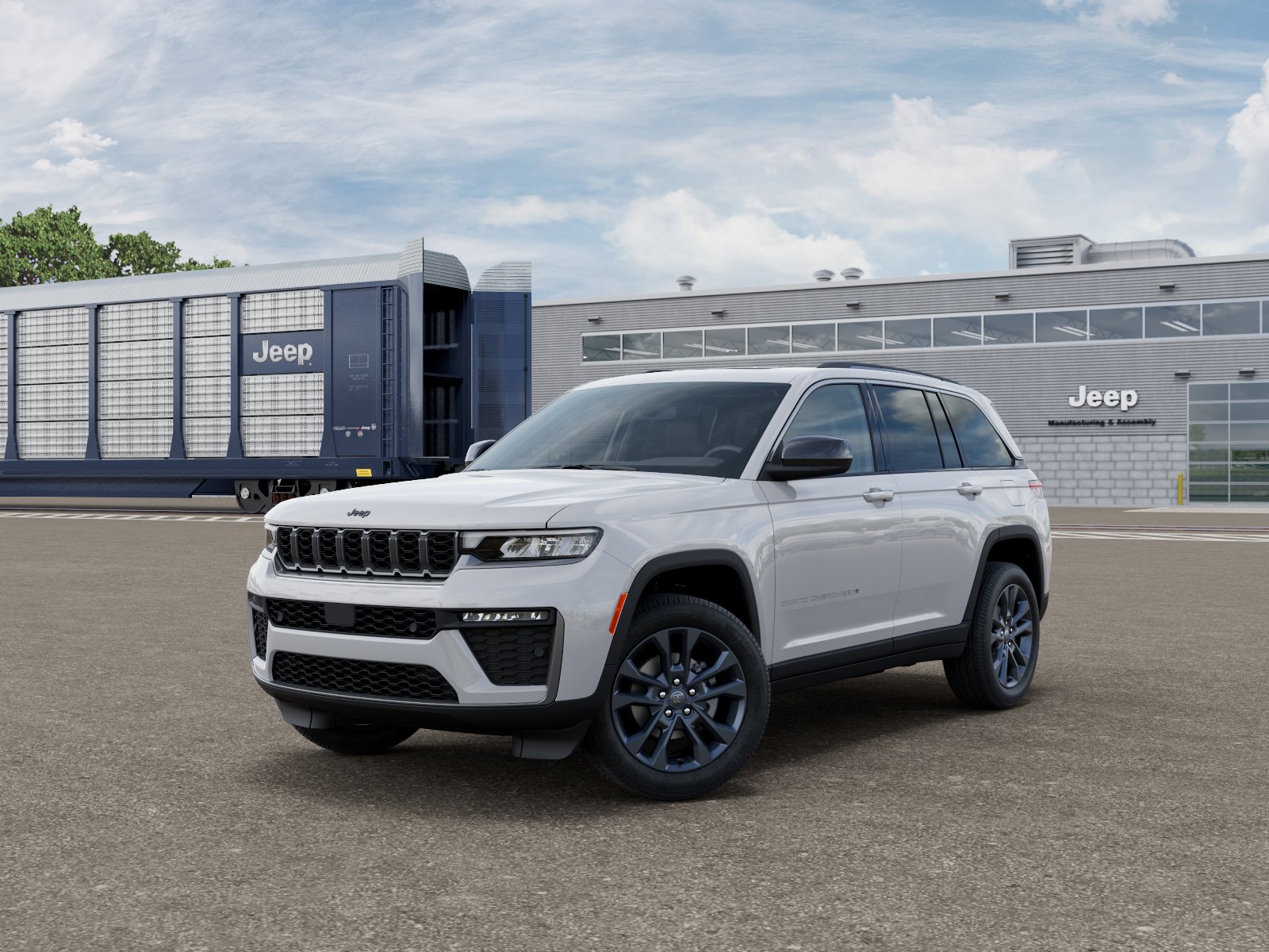 New 2026 Bright White Clearcoat Jeep 85th Anniversary Edition image 2