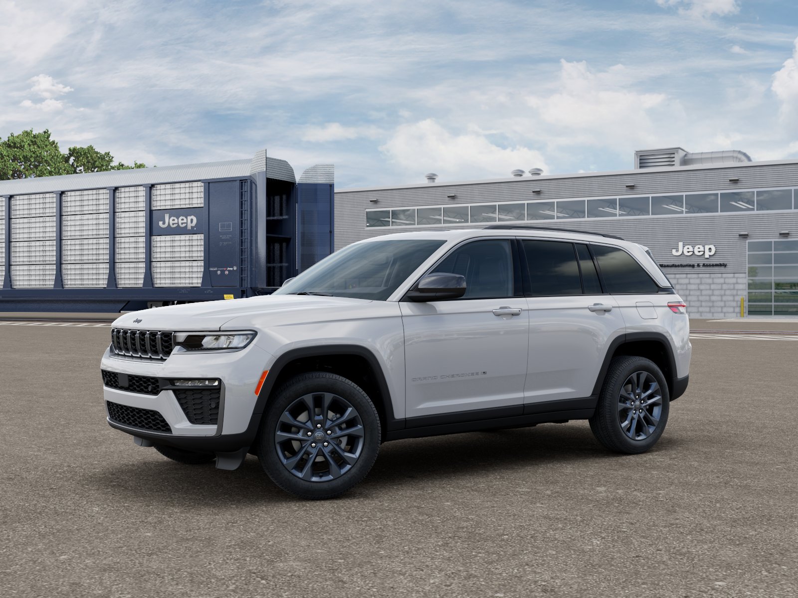 New 2026 Bright White Clearcoat Jeep 85th Anniversary Edition image 3