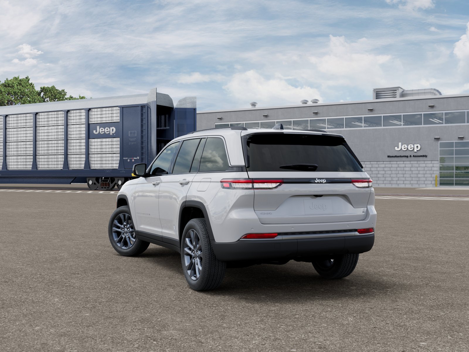 New 2026 Bright White Clearcoat Jeep 85th Anniversary Edition image 4