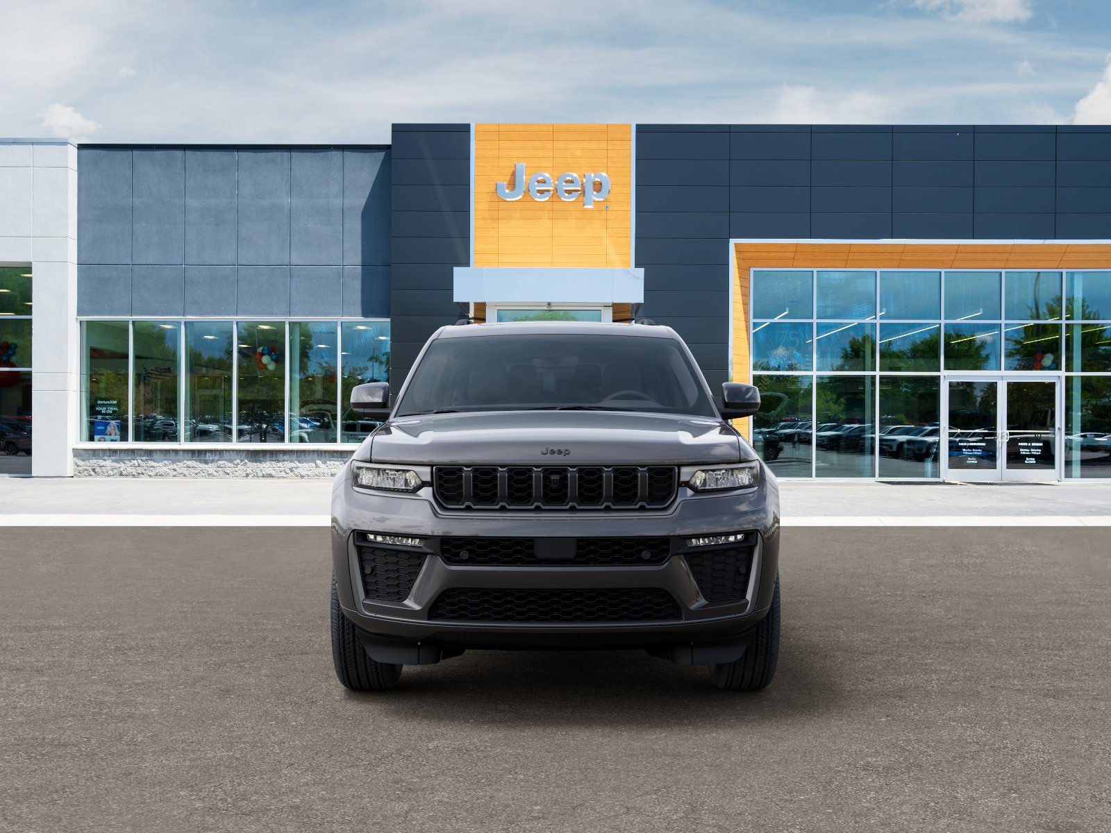 New 2026 Baltic Gray Metallic Clear-Coat Exterior Paint Jeep Limited Reserve image 32