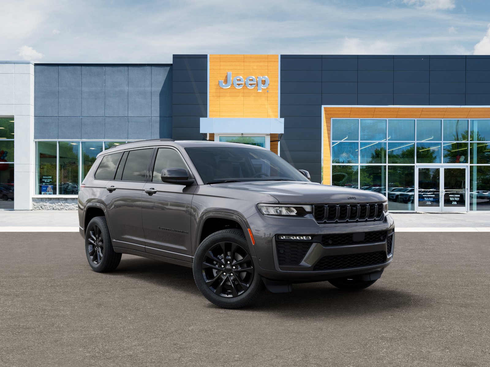 New 2026 Baltic Gray Metallic Clear-Coat Exterior Paint Jeep Limited Reserve image 31