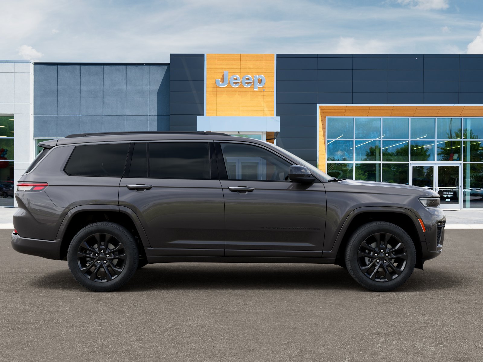 New 2026 Baltic Gray Metallic Clear-Coat Exterior Paint Jeep Limited Reserve image 47