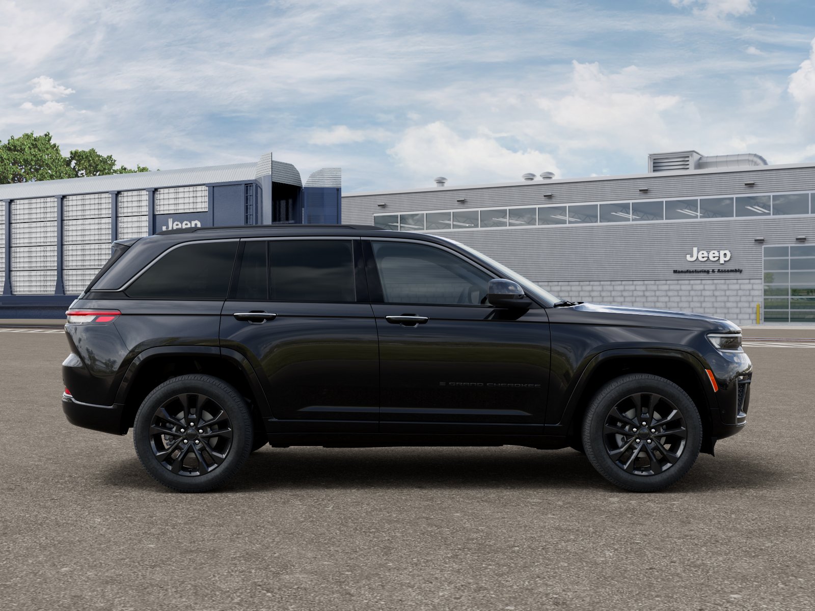 New 2026 Diamond Black Crystal Pearl-Coat Exterior Paint Jeep Limited image 21