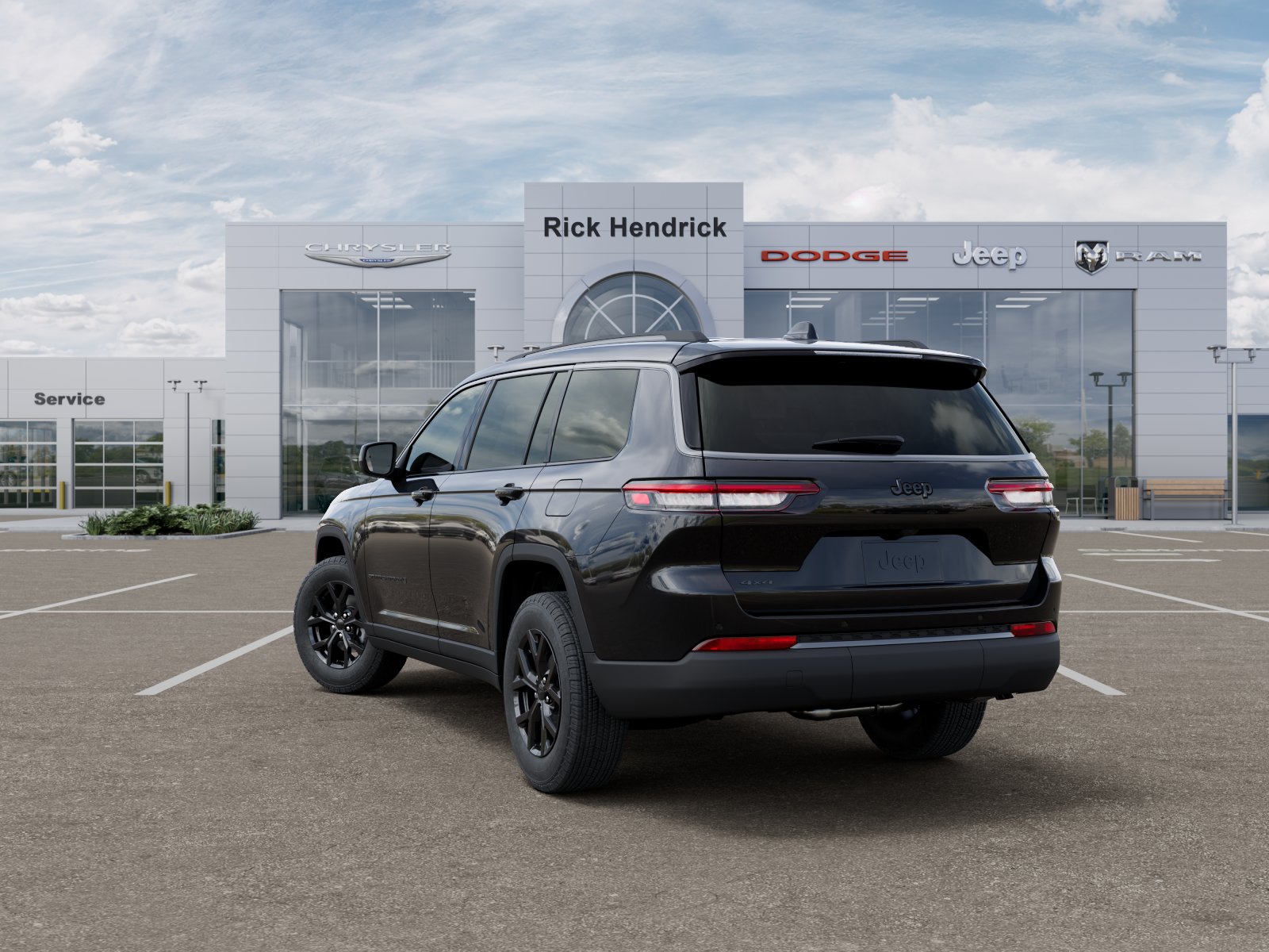 New 2026 Diamond Black Crystal Pearl-Coat Exterior Paint Jeep Laredo Altitude image 40