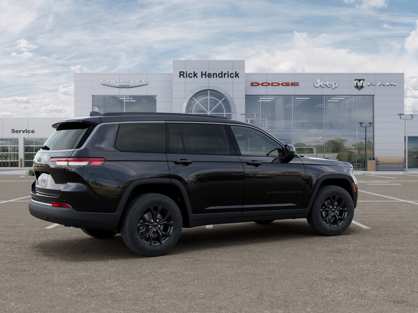 New 2026 Diamond Black Crystal Pearl-Coat Exterior Paint Jeep Laredo Altitude image 41