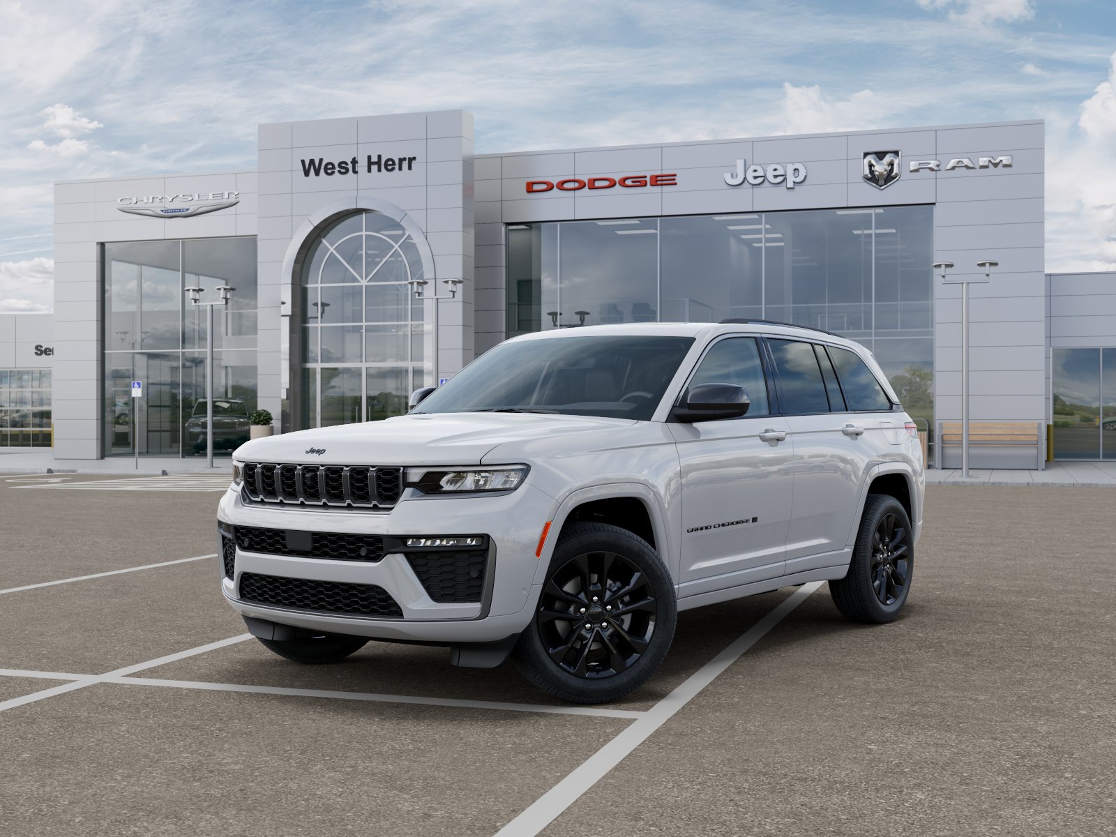 New 2026 Bright White Clear-Coat Exterior Paint Jeep GRAND CHEROKEE LIMITED RESERVE image 101