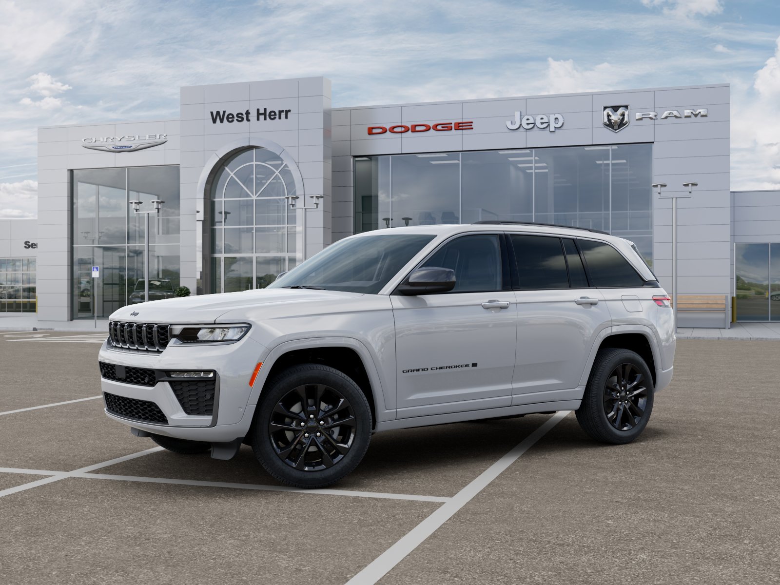 New 2026 Bright White Clear-Coat Exterior Paint Jeep GRAND CHEROKEE LIMITED RESERVE image 102