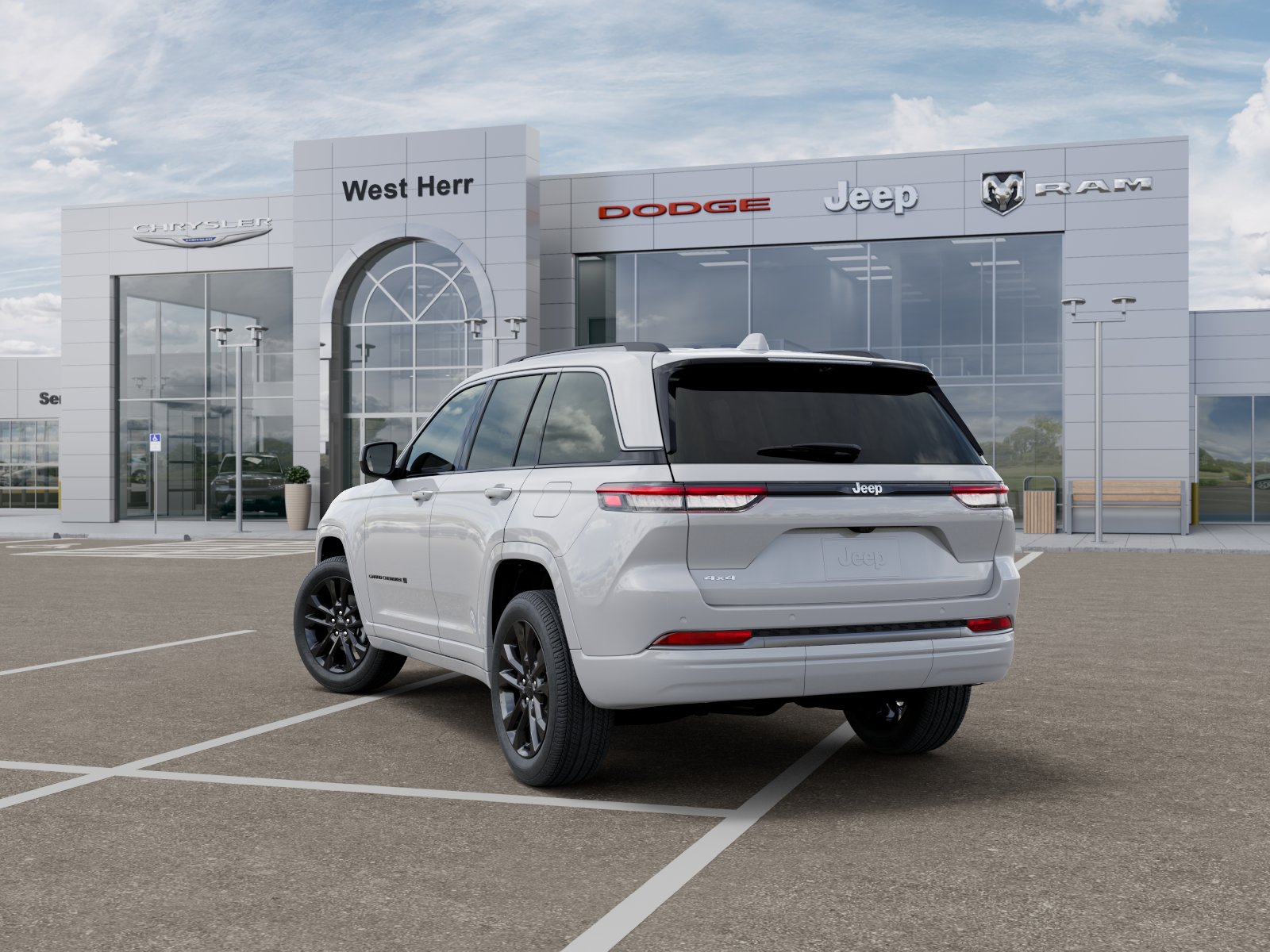 New 2026 Bright White Clear-Coat Exterior Paint Jeep GRAND CHEROKEE LIMITED RESERVE image 103