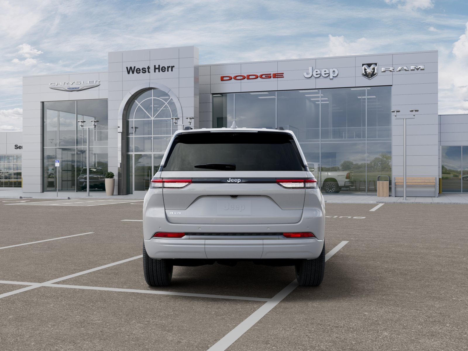 New 2026 Bright White Clear-Coat Exterior Paint Jeep GRAND CHEROKEE LIMITED RESERVE image 107