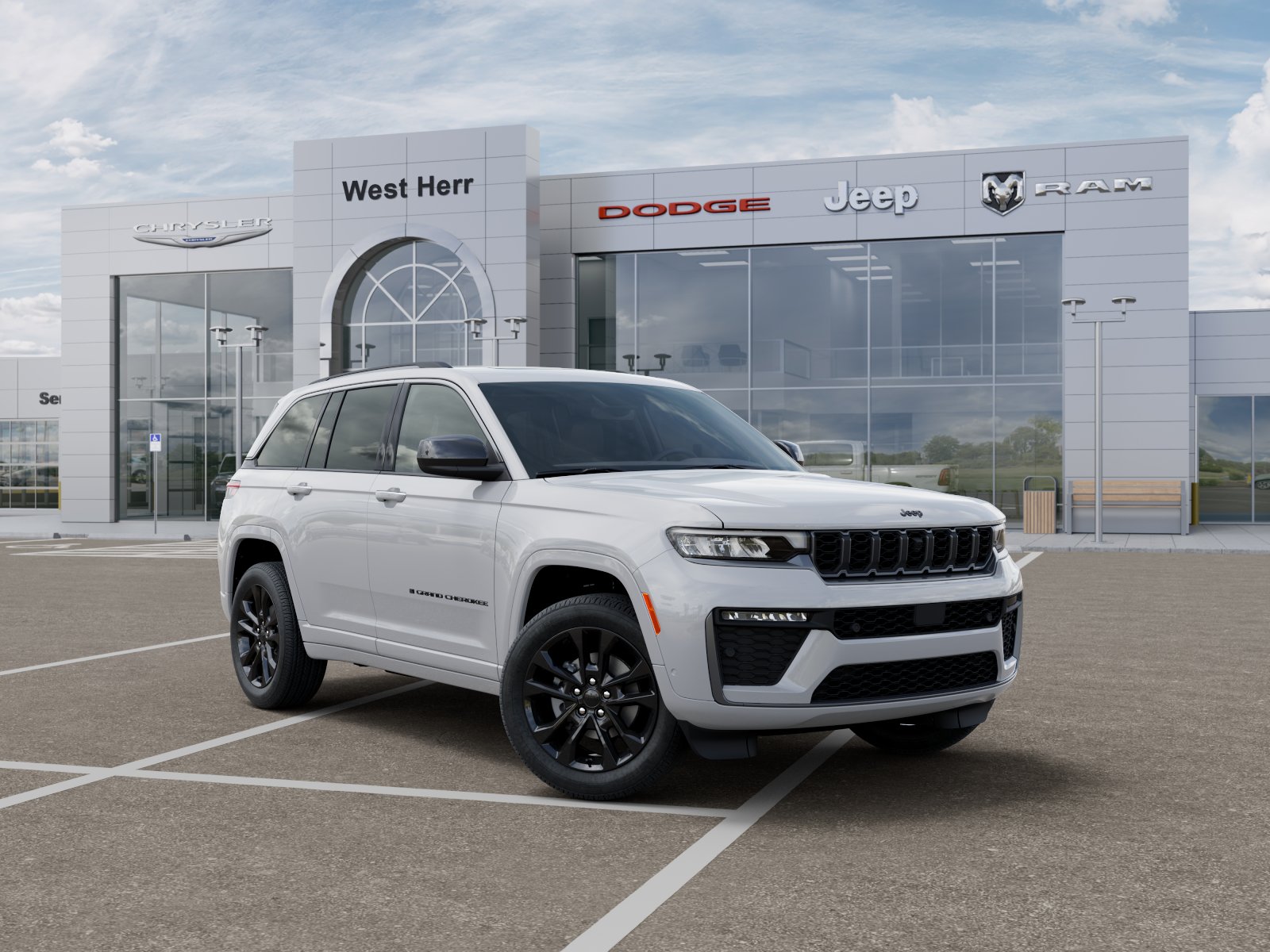 New 2026 Bright White Clear-Coat Exterior Paint Jeep GRAND CHEROKEE LIMITED RESERVE image 105