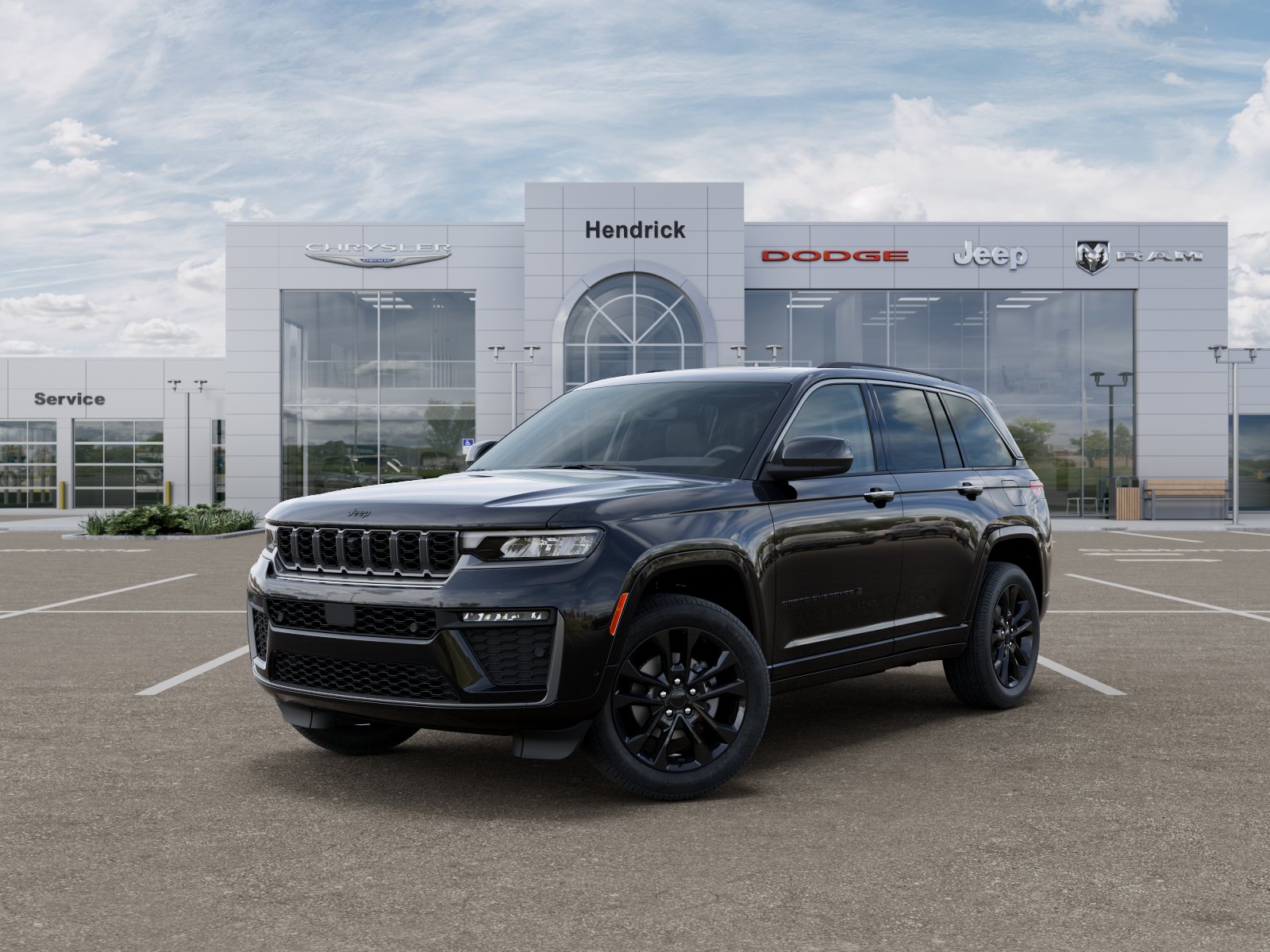 New 2026 Diamond Black Crystal Pearl-Coat Exterior Paint Jeep Limited Reserve image 37