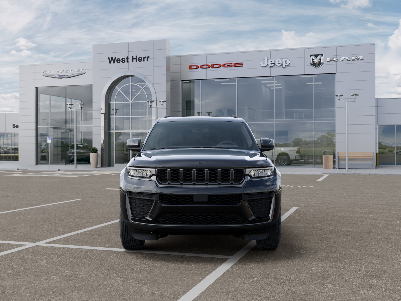 New 2026 Diamond Black Crystal Pearl-Coat Exterior Paint Jeep GRAND CHEROKEE L LAREDO ALTITU image 106