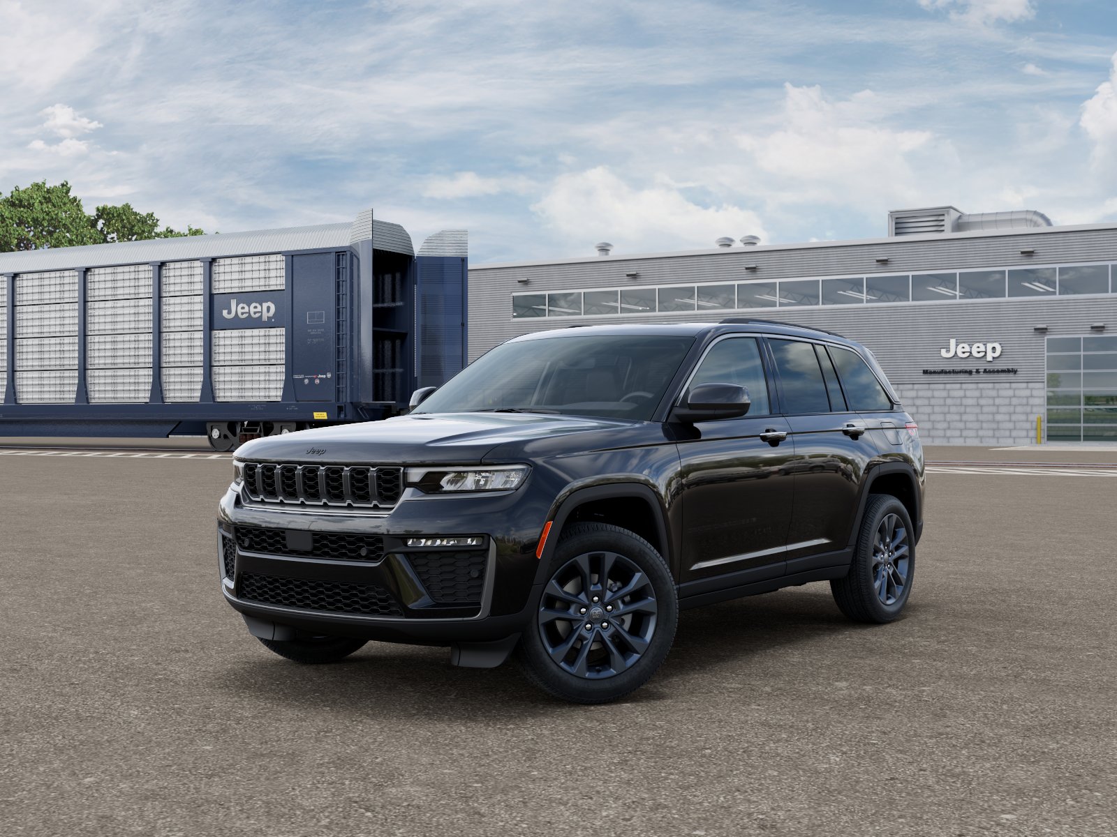 New 2026 Diamond Black Crystal Pearl-Coat Exterior Paint Jeep GRAND CHEROKEE 85TH ANNIVERSAR image 101