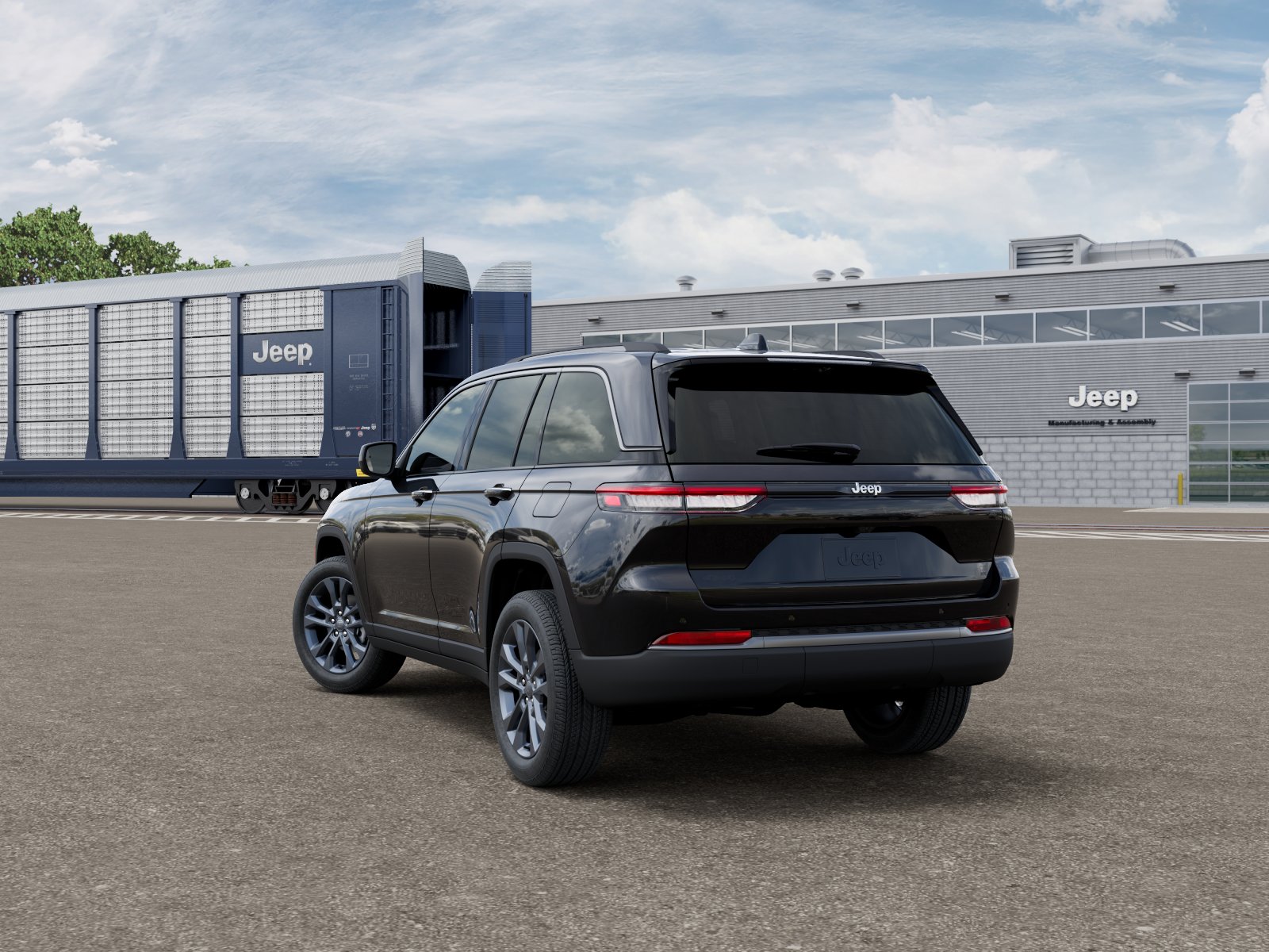 New 2026 Diamond Black Crystal Pearl-Coat Exterior Paint Jeep GRAND CHEROKEE 85TH ANNIVERSAR image 103