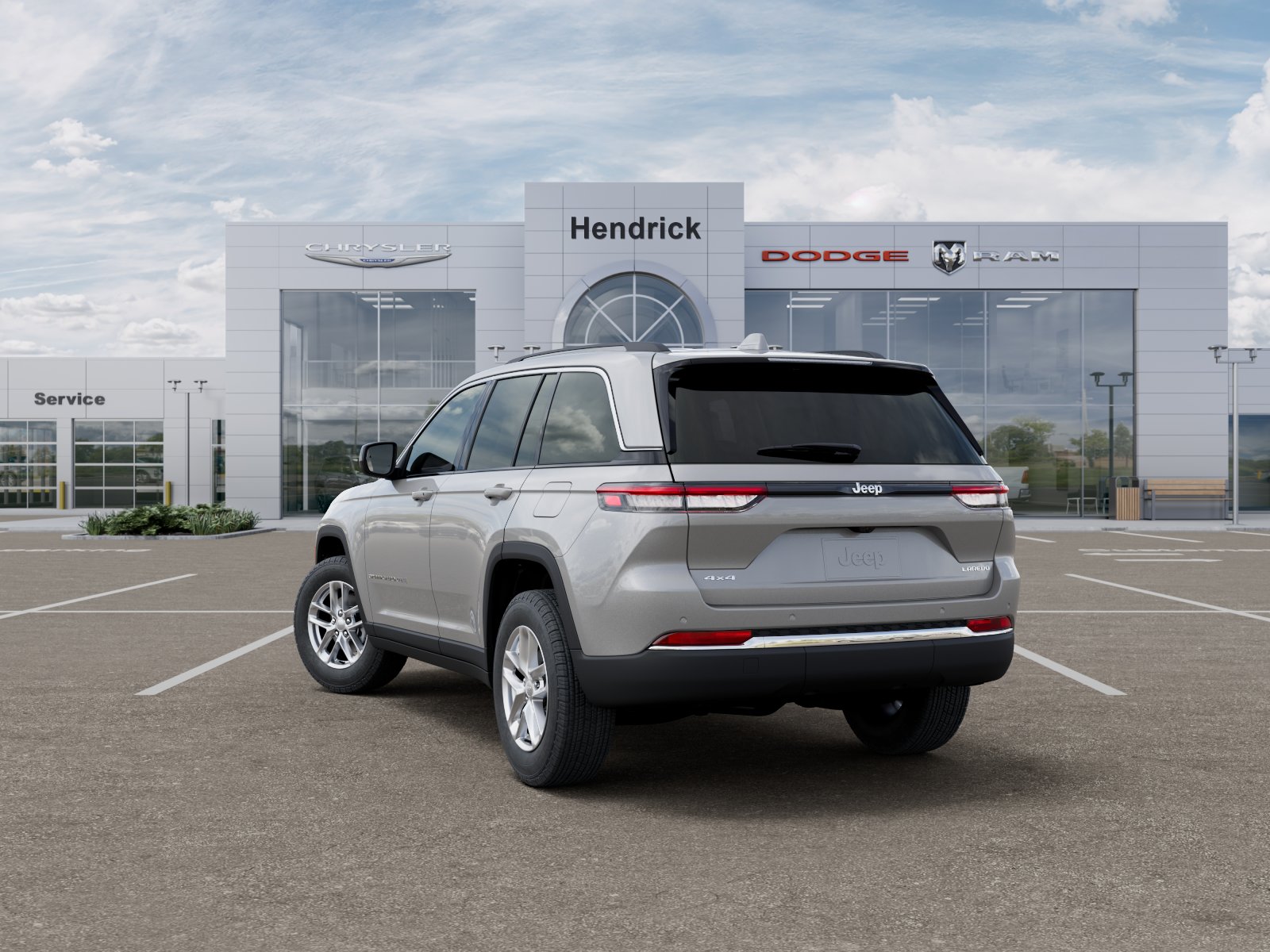 New 2026 Silver Zynith Exterior Paint Jeep Laredo image 38