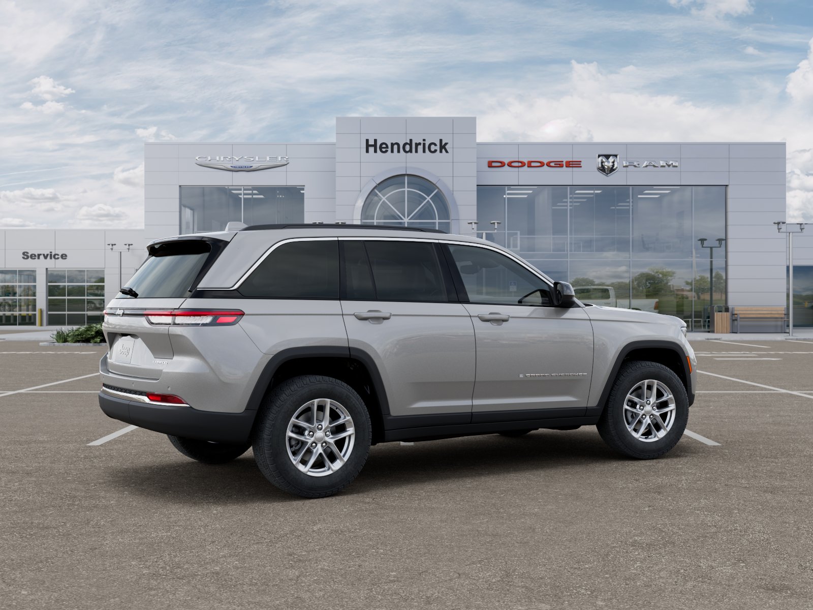 New 2026 Silver Zynith Exterior Paint Jeep Laredo image 39