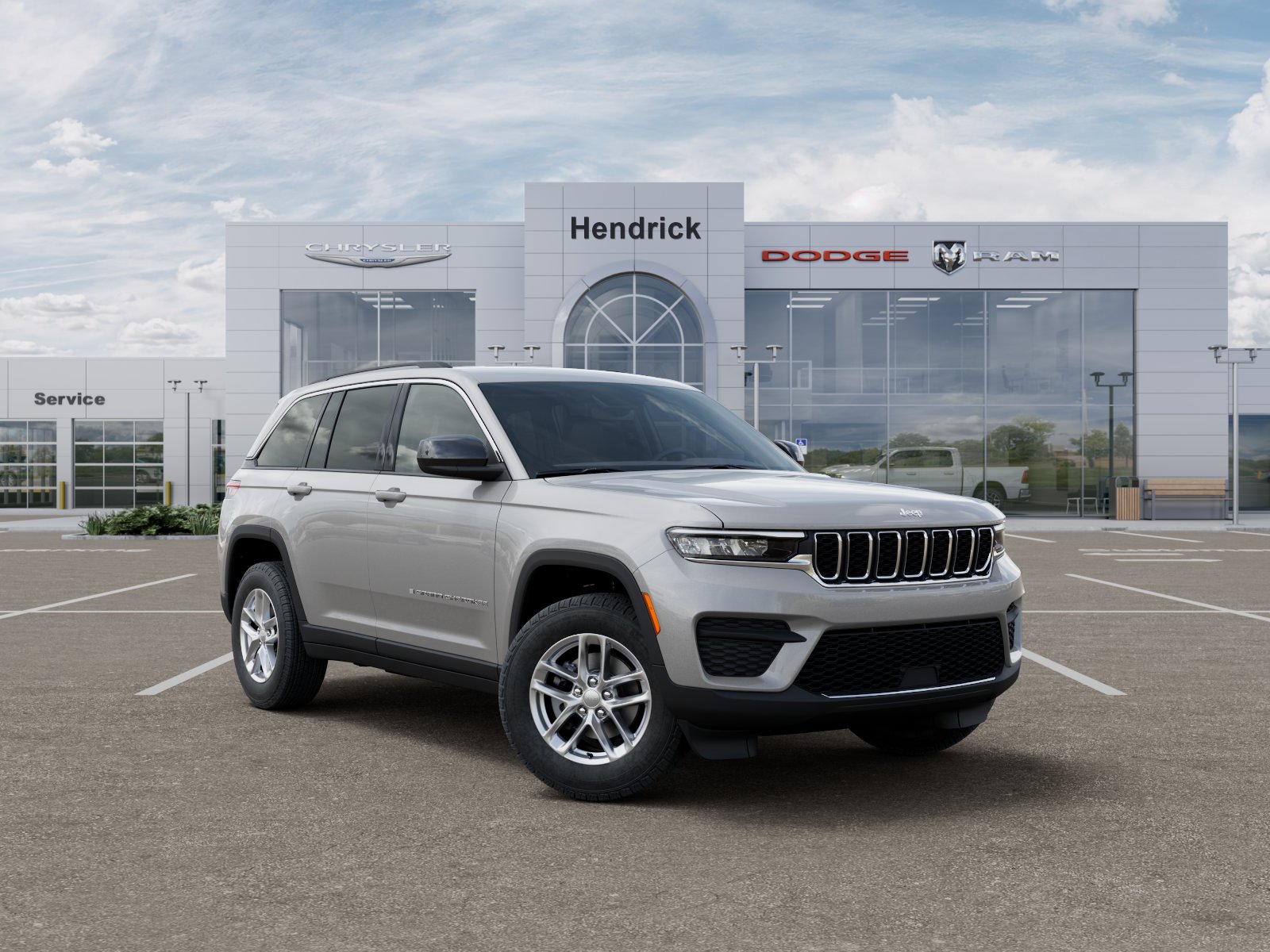 New 2026 Silver Zynith Exterior Paint Jeep Laredo image 35