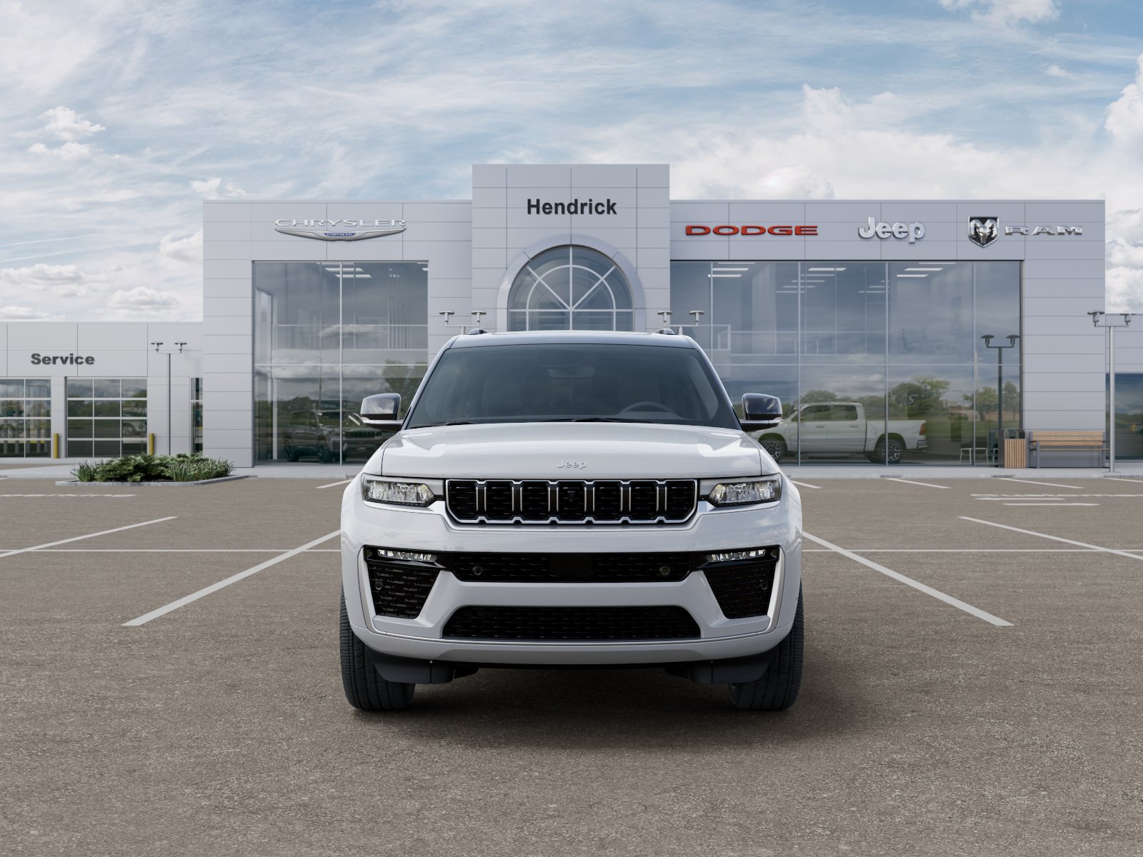 New 2026 Bright White Clear-Coat Exterior Paint Jeep Summit image 32