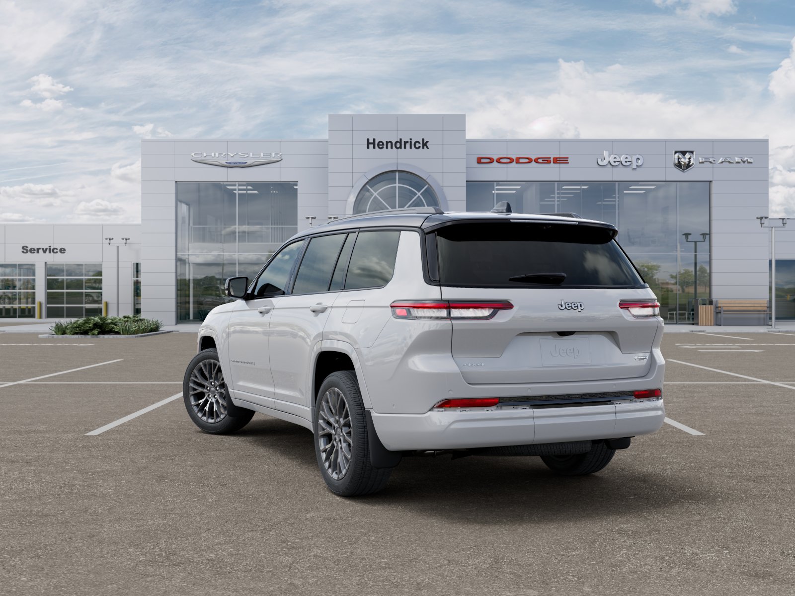 New 2026 Bright White Clear-Coat Exterior Paint Jeep Summit image 29