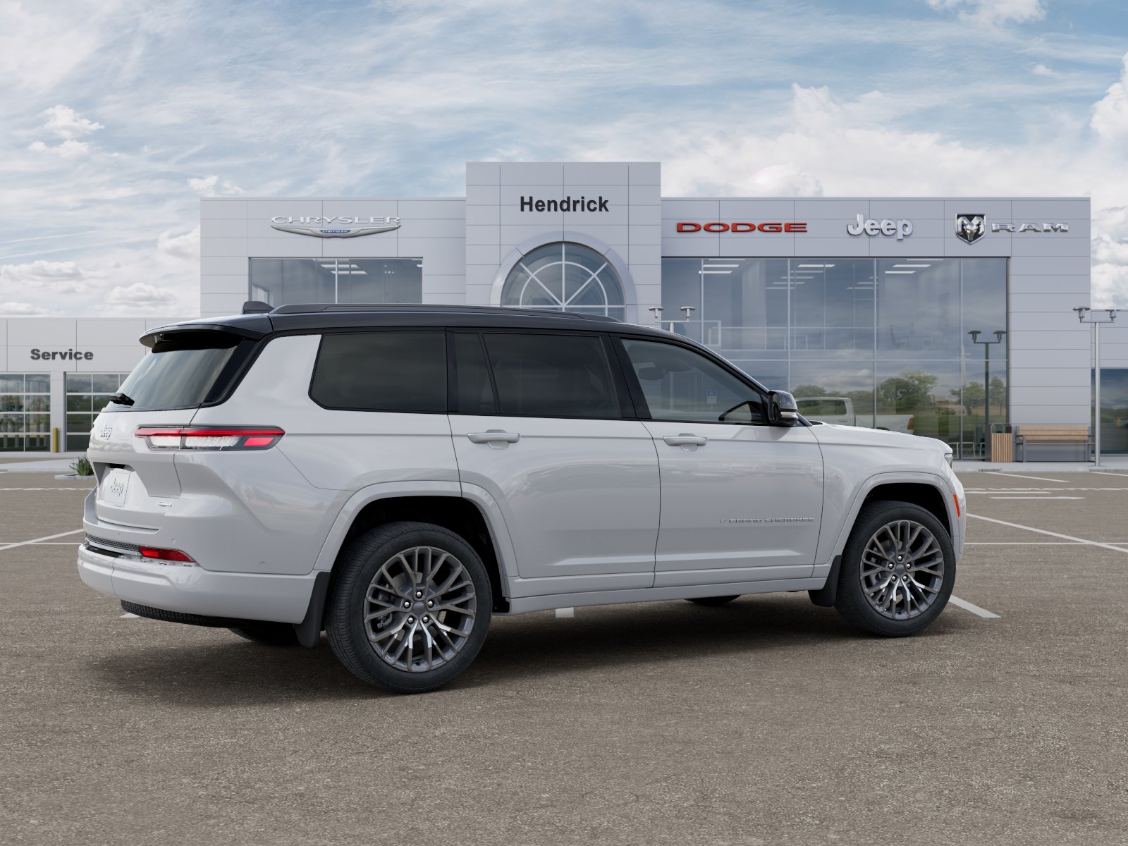 New 2026 Bright White Clear-Coat Exterior Paint Jeep Summit image 30