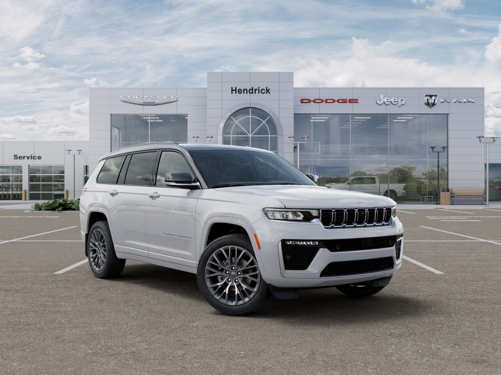 New 2026 Bright White Clear-Coat Exterior Paint Jeep Summit image 31