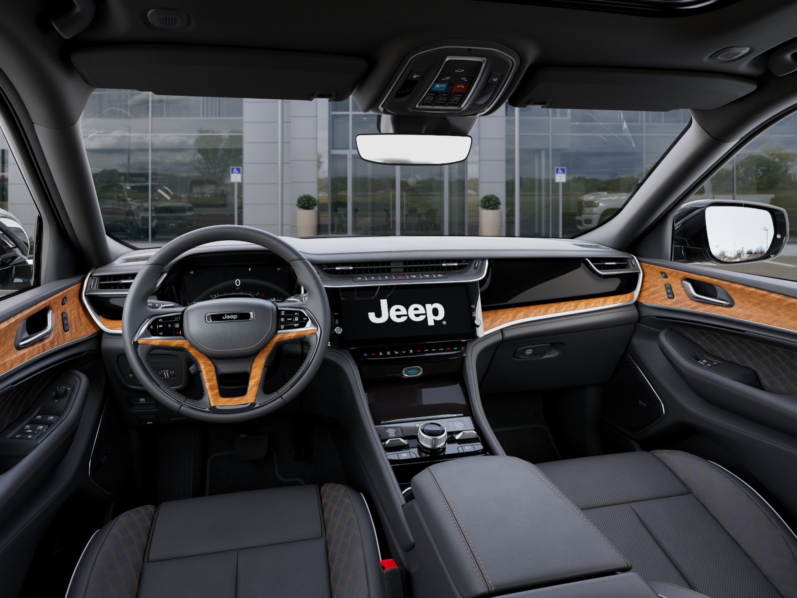 New 2026 Bright White Clear-Coat Exterior Paint Jeep Summit image 40